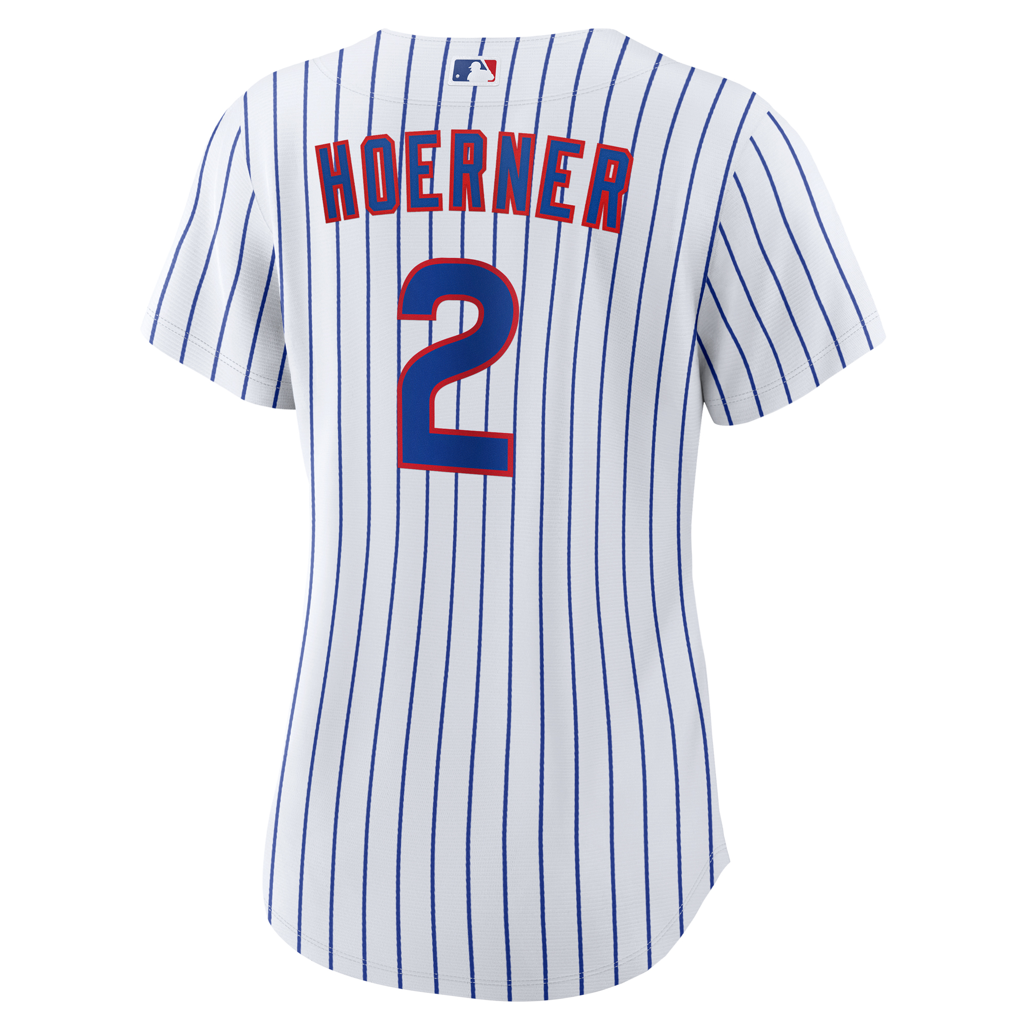 Women's Chicago Cubs Nico Hoerner White Home Replica Jersey