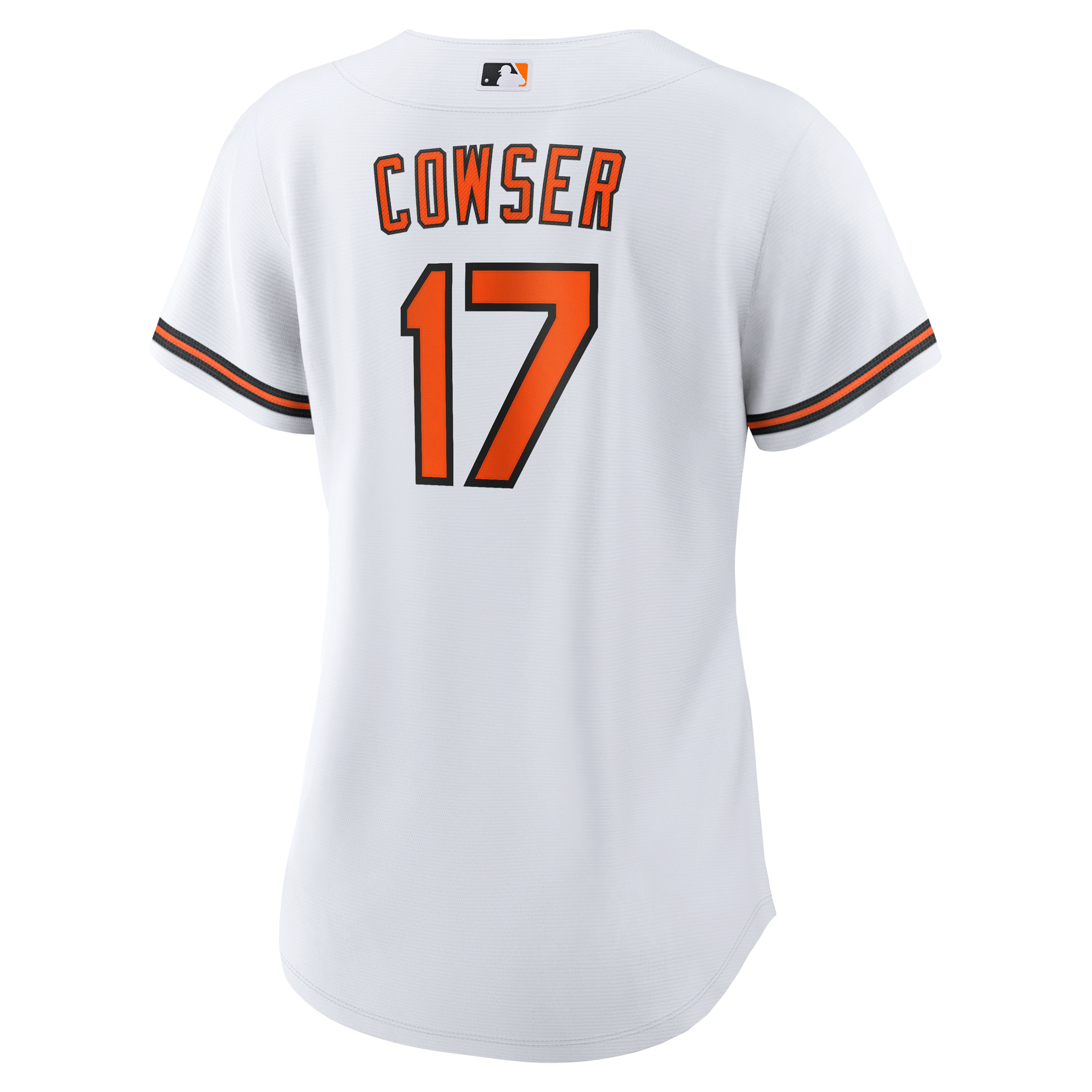 Women's Baltimore Orioles Colton Cowser White Home Replica Jersey
