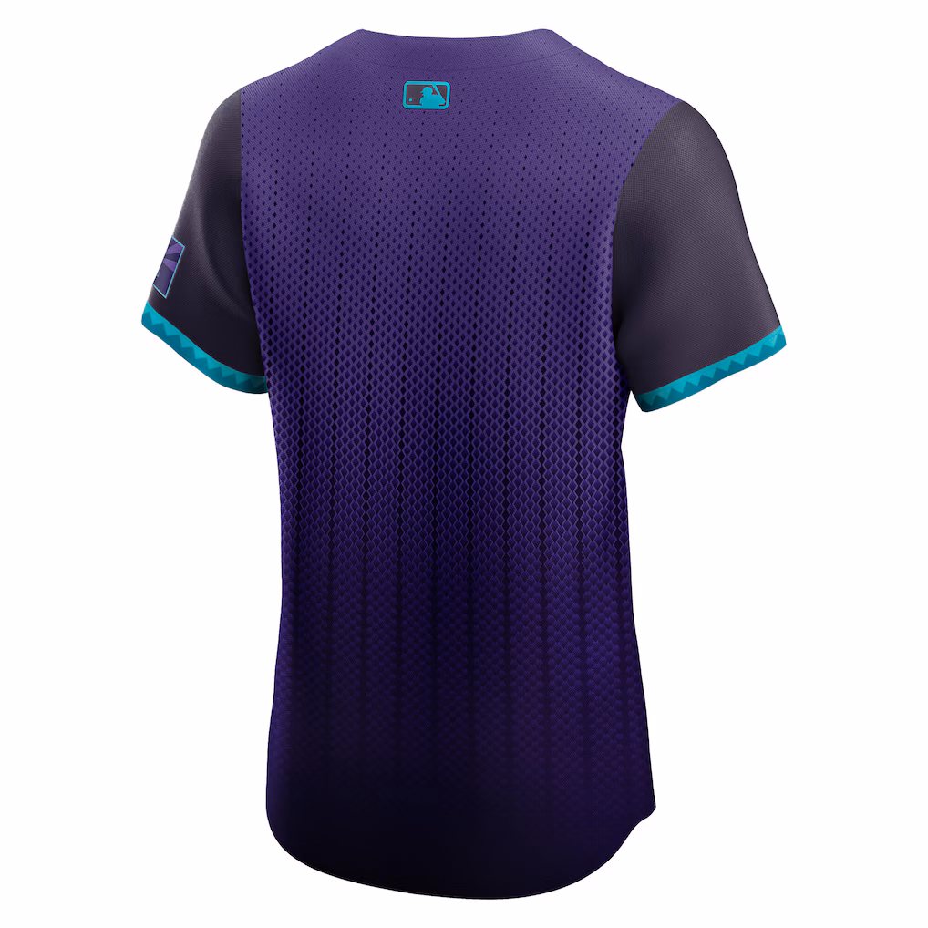Men's Arizona Diamondbacks Purple 2025 City Connect Elite Jersey