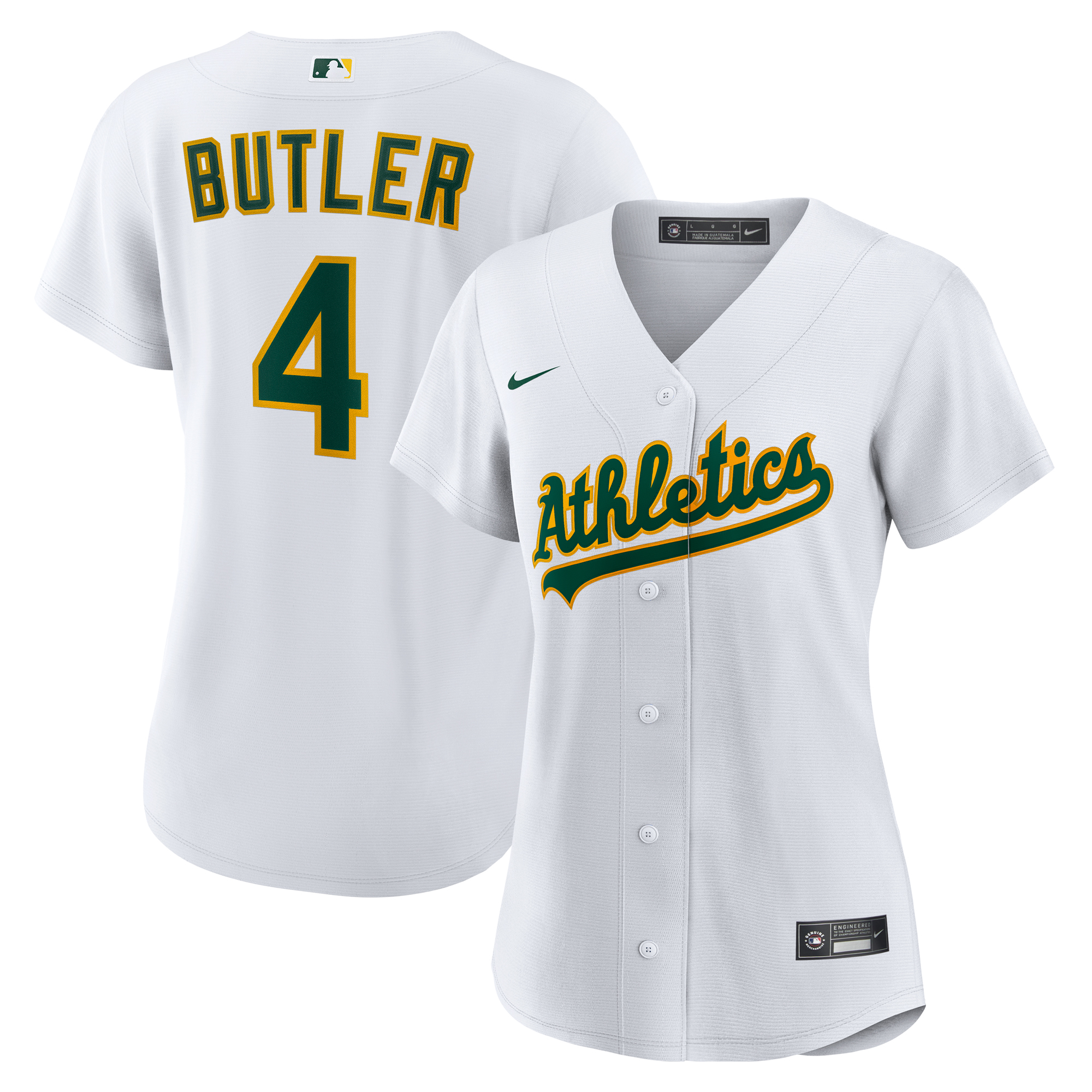 Women's Athletics Lawrence Butler White Home Replica Jersey