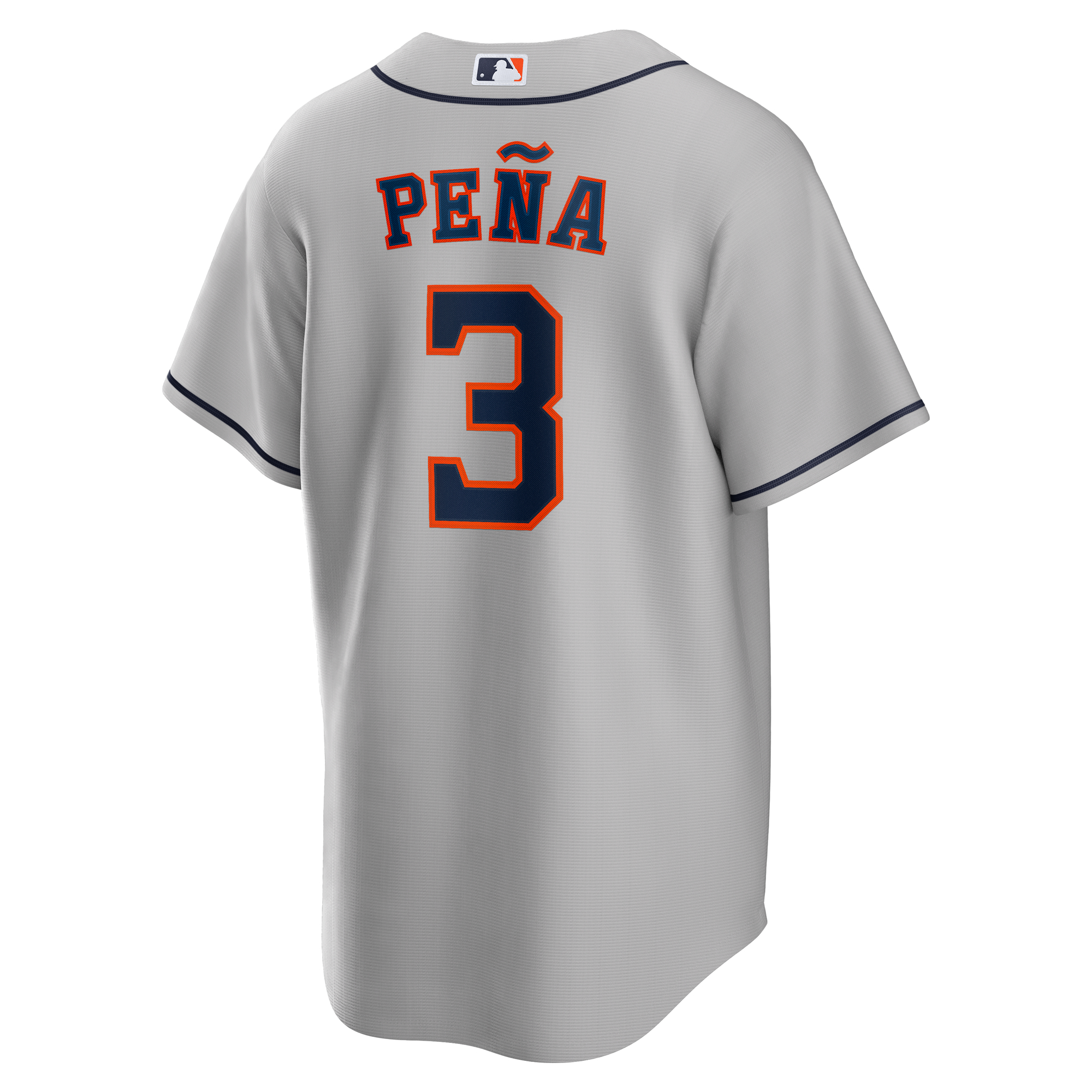 Men's Houston Astros Jeremy Peña Gray Replica Player Jersey
