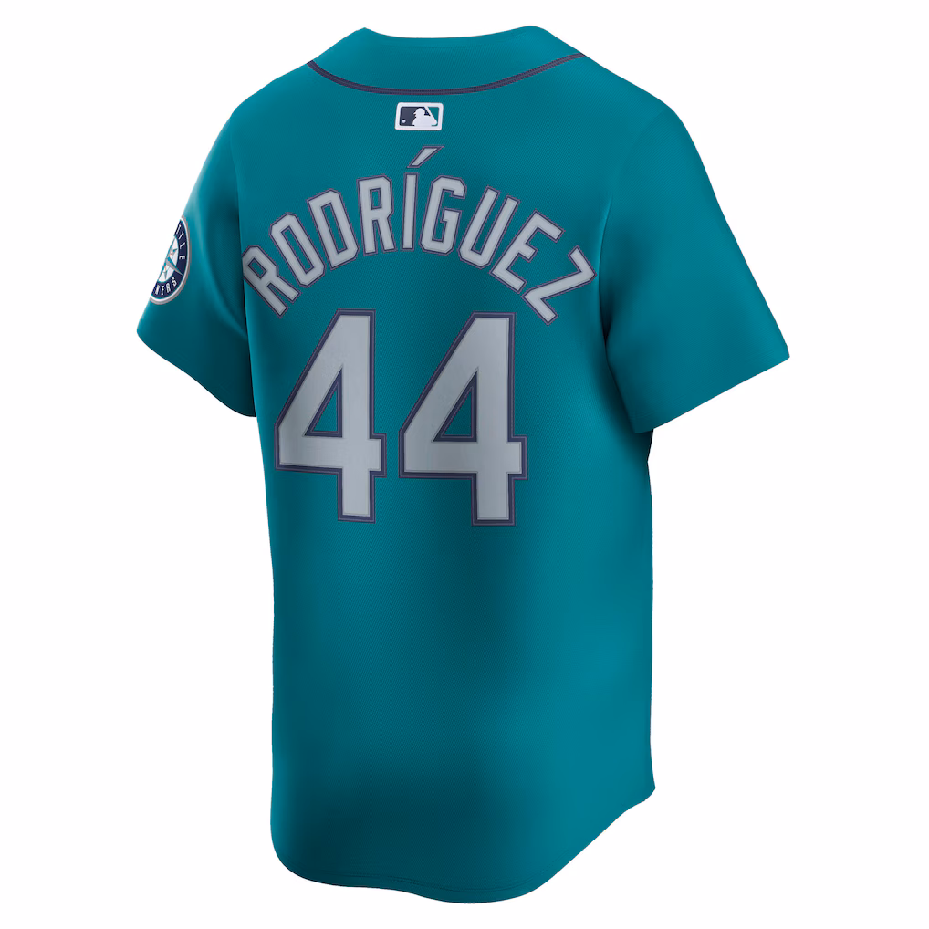Men's Seattle Mariners Julio Rodríguez Teal Alternate Limited Player Jersey