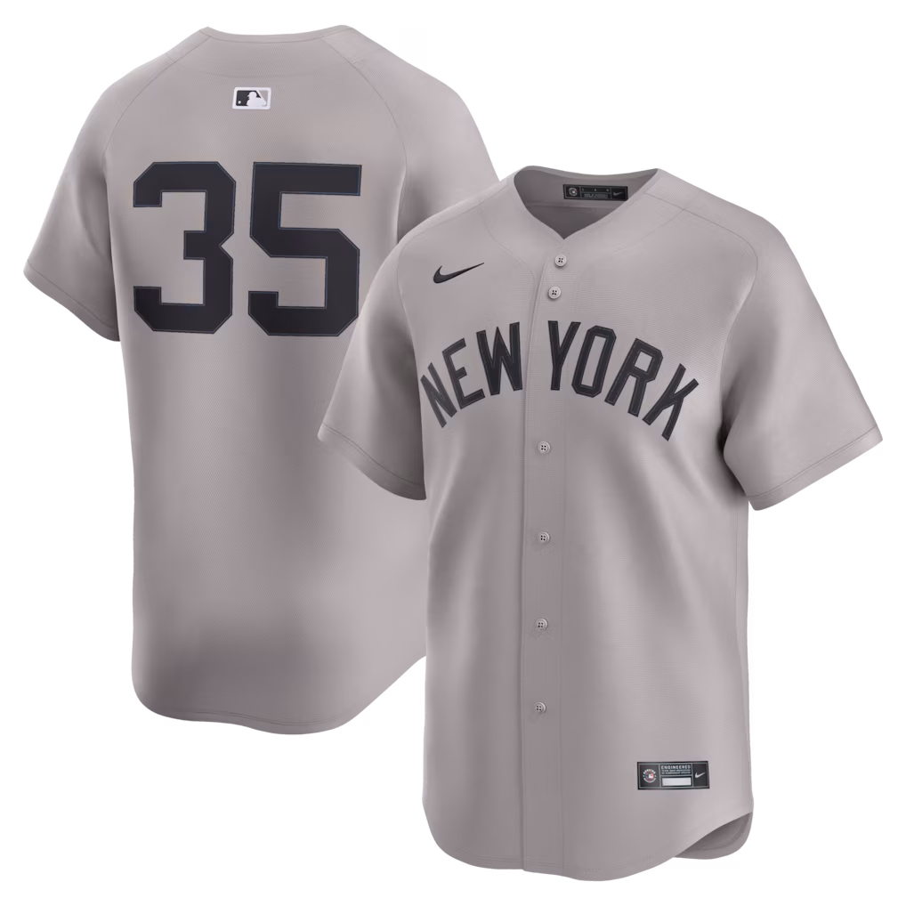 Men's New York Yankees Cody Bellinger Gray Road Limited Player Jersey