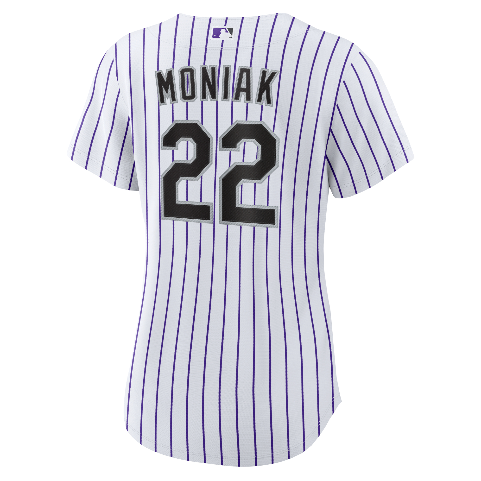 Women's Colorado Rockies Mickey Moniak White Home Replica Jersey