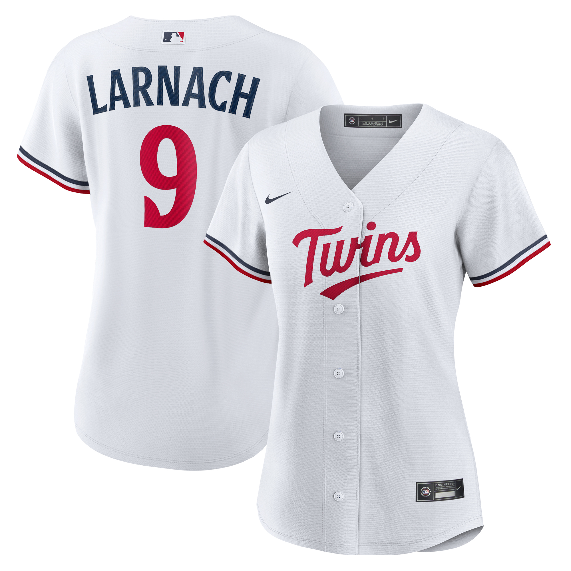 Women's Minnesota Twins Trevor Larnach White Home Replica Jersey