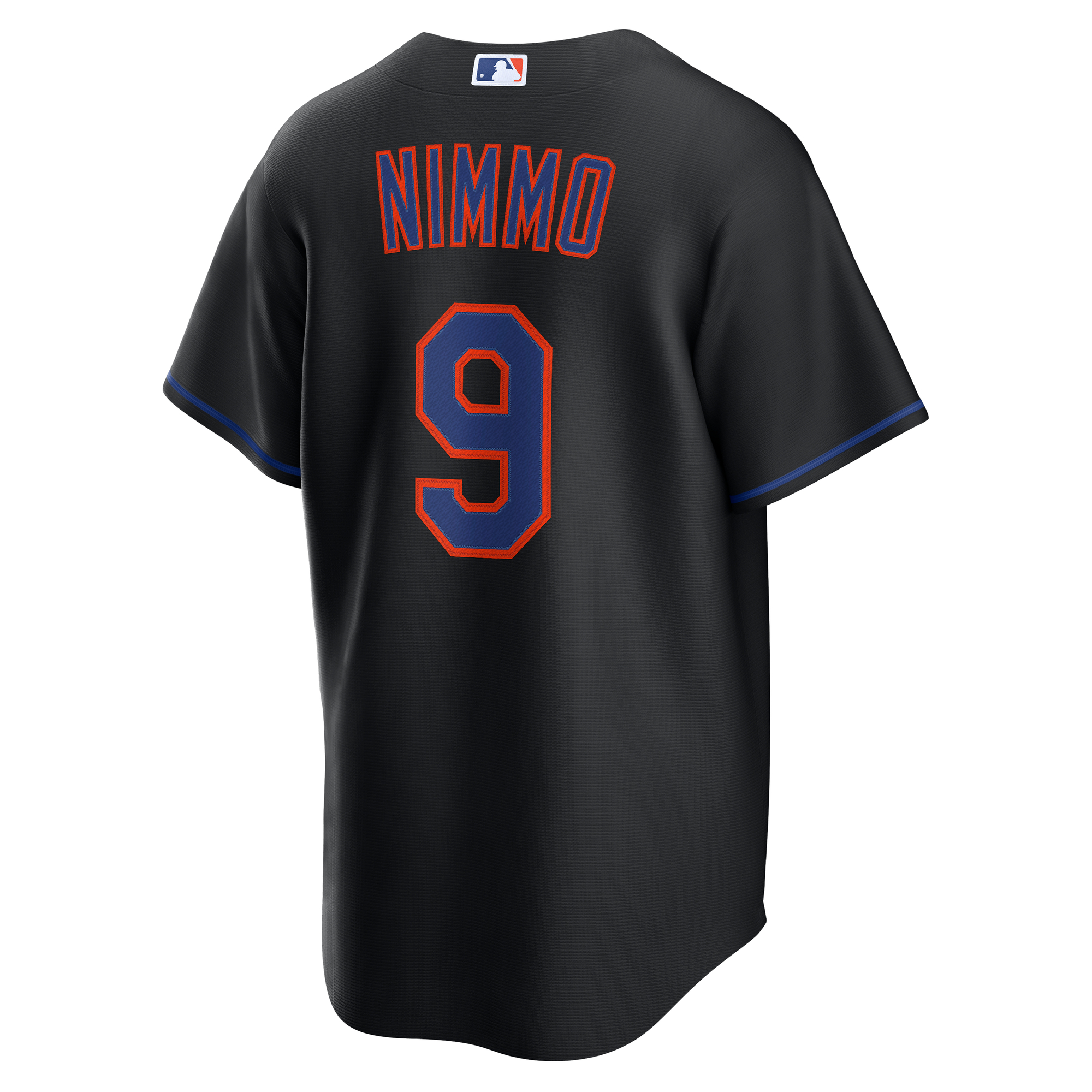 Men's New York Mets Brandon Nimmo Black Alternate Replica Jersey
