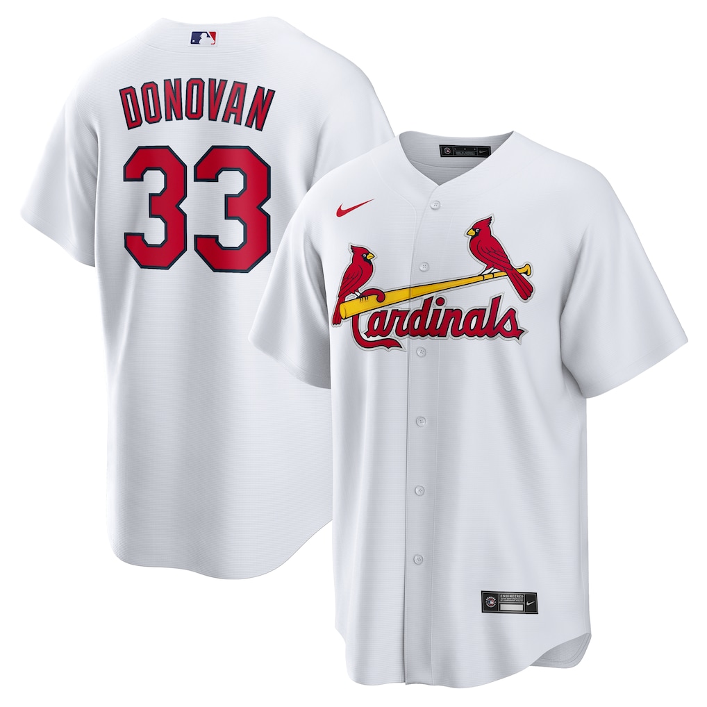 Men's St. Louis Cardinals Brendan Donovan White Home Replica Jersey