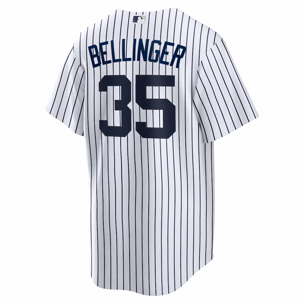 Men's New York Yankees Cody Bellinger White Home Replica Player Jersey