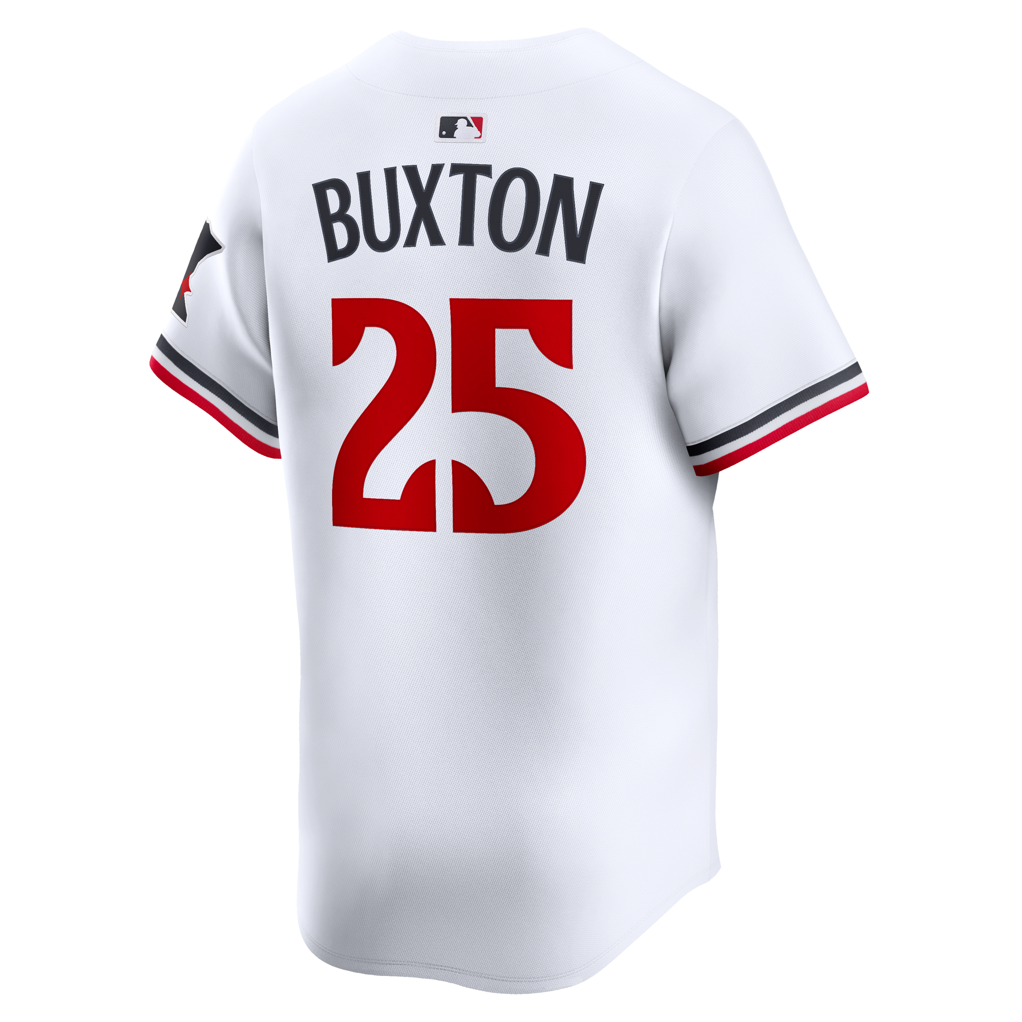 Men's Minnesota Twins Byron Buxton White Home Limited Player Jersey