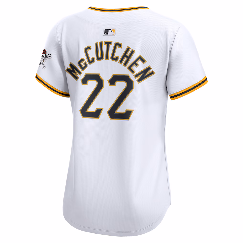 Women's Pittsburgh Pirates Andrew McCutchen White Home Limited Player Jersey