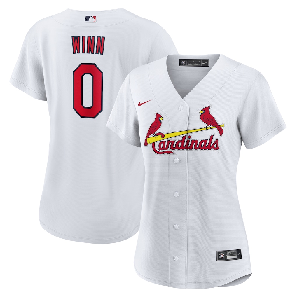 Women's St. Louis Cardinals Masyn Winn White Home Replica Jersey