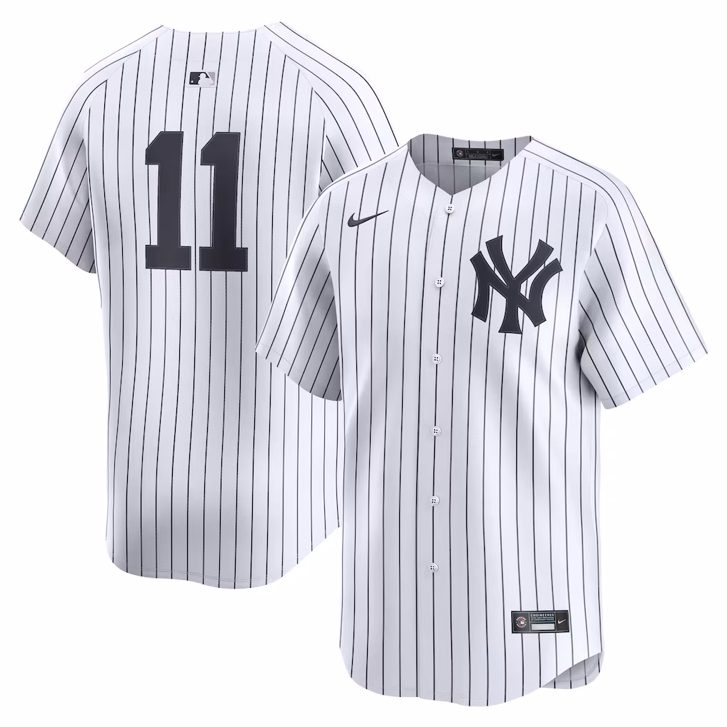 Men's New York Yankees Anthony Volpe White Home Limited Player Jersey