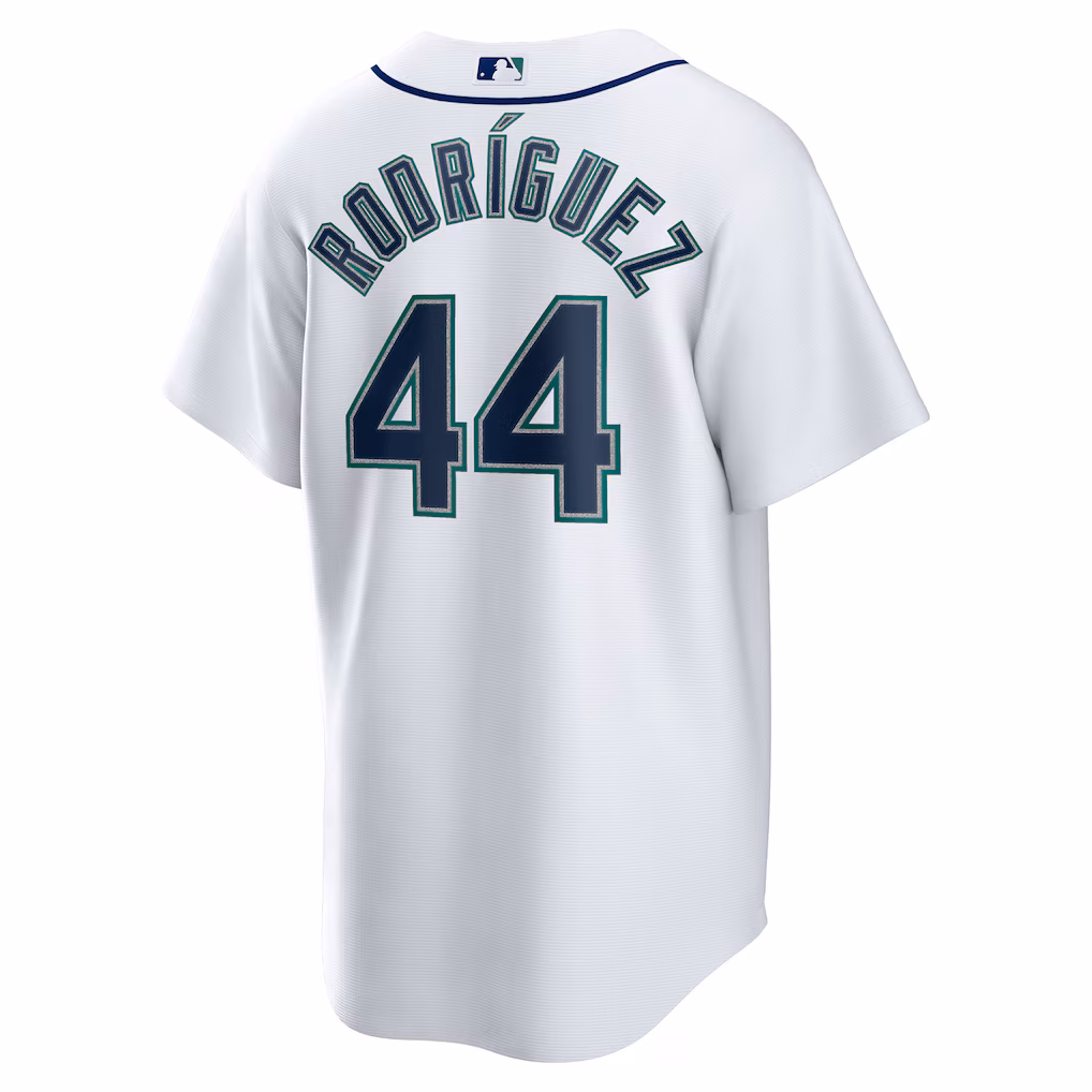 Men's Seattle Mariners Julio Rodriguez White Home Replica Player Jersey