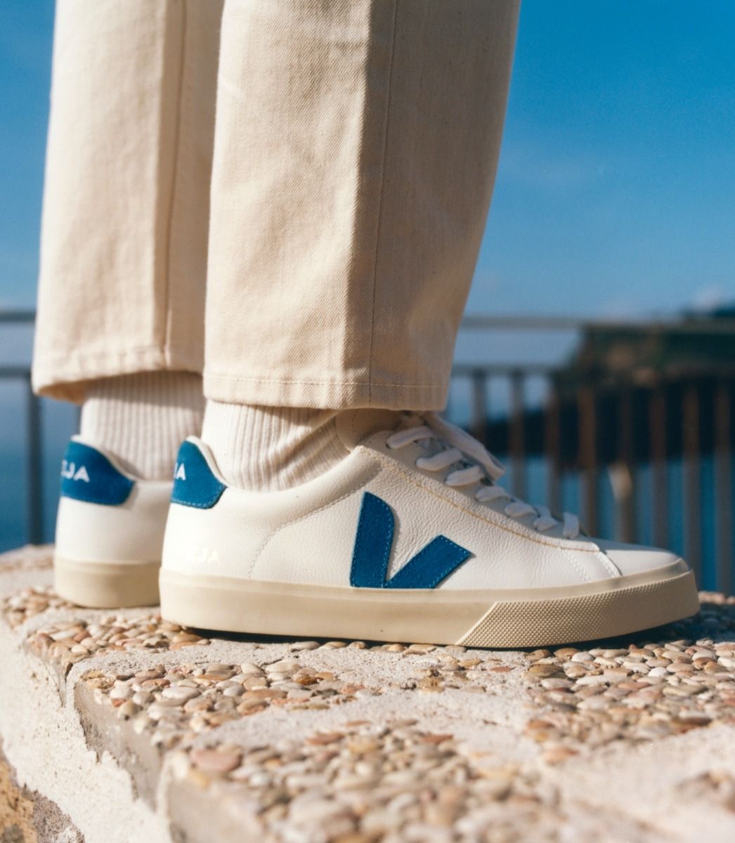 CAMPO CHROMEFREE LEATHER WHITE SWEDISH-BLUE