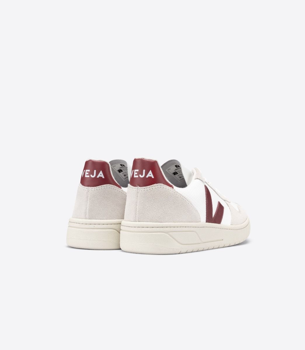 V-10 B-MESH WHITE NATURAL MARSALA