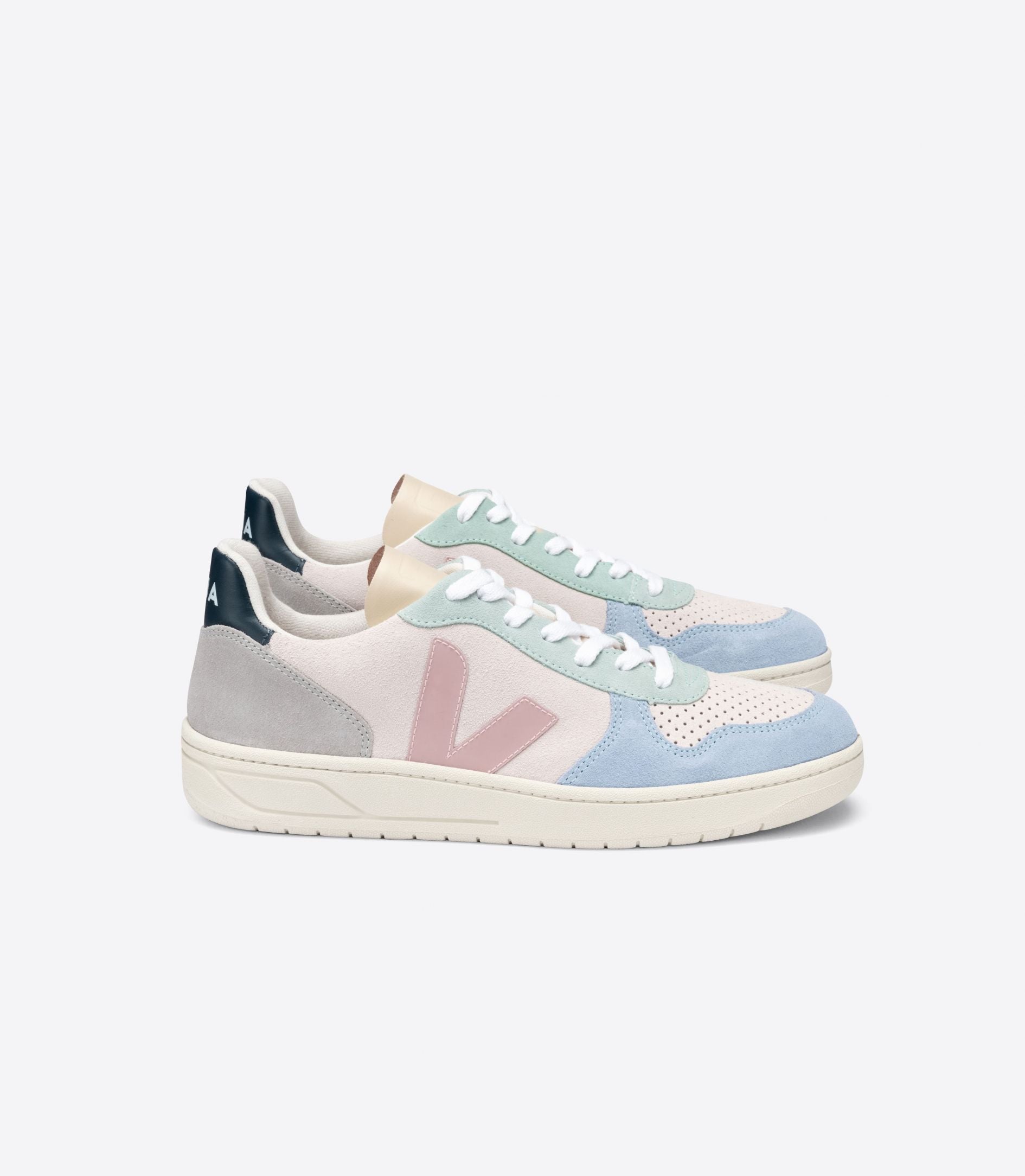 V-10 SUEDE MULTICO NATURAL BABE
