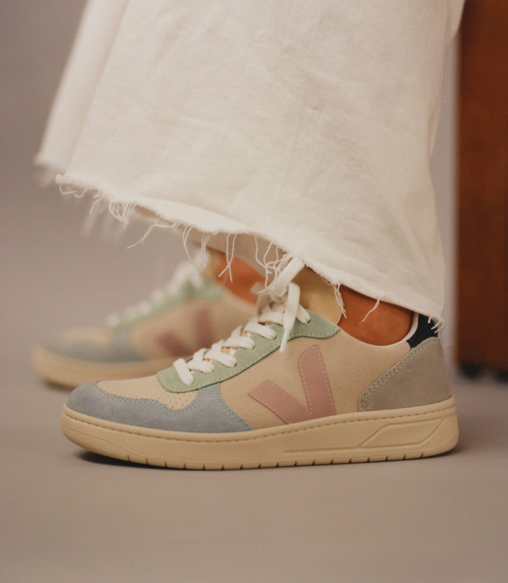V-10 SUEDE MULTICO NATURAL BABE