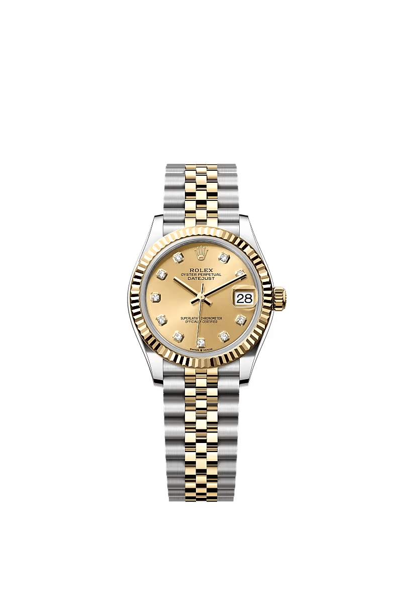 Rolex Datejust 31 mm Oystersteel and yellow gold Reference 278273