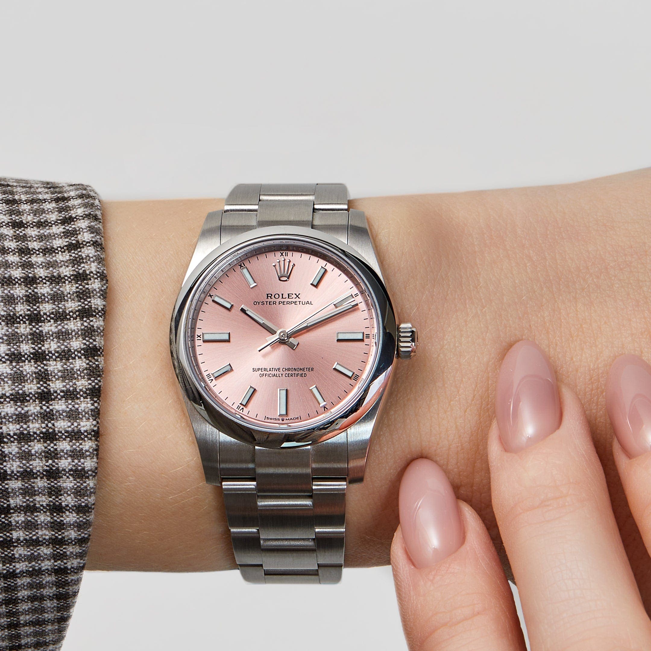 Rolex Oyster Perpetual 28 276200 ‘Ladies’ Stainless Steel Pink Dial (2025)