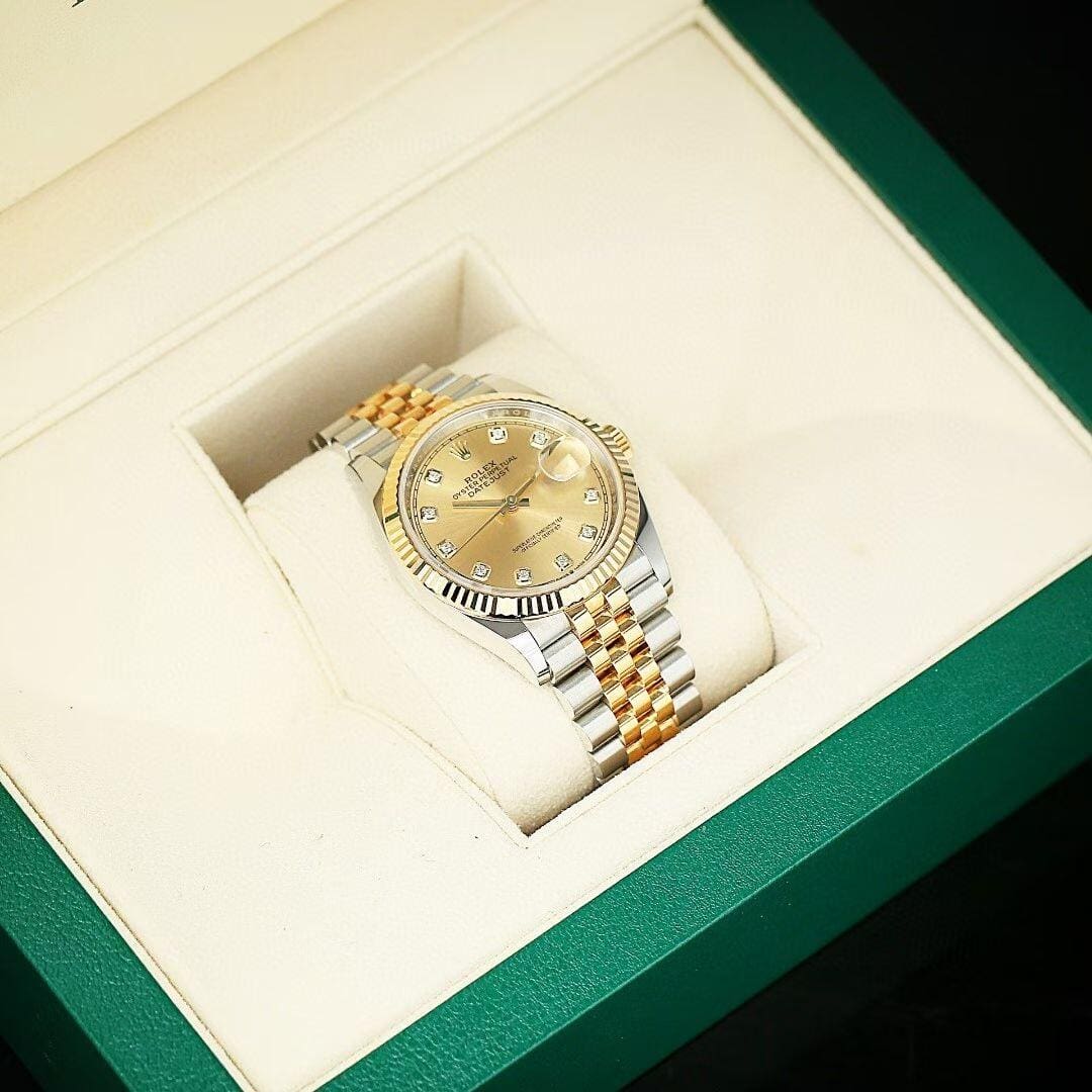 Rolex Datejust 31 mm Oystersteel and yellow gold Reference 278273