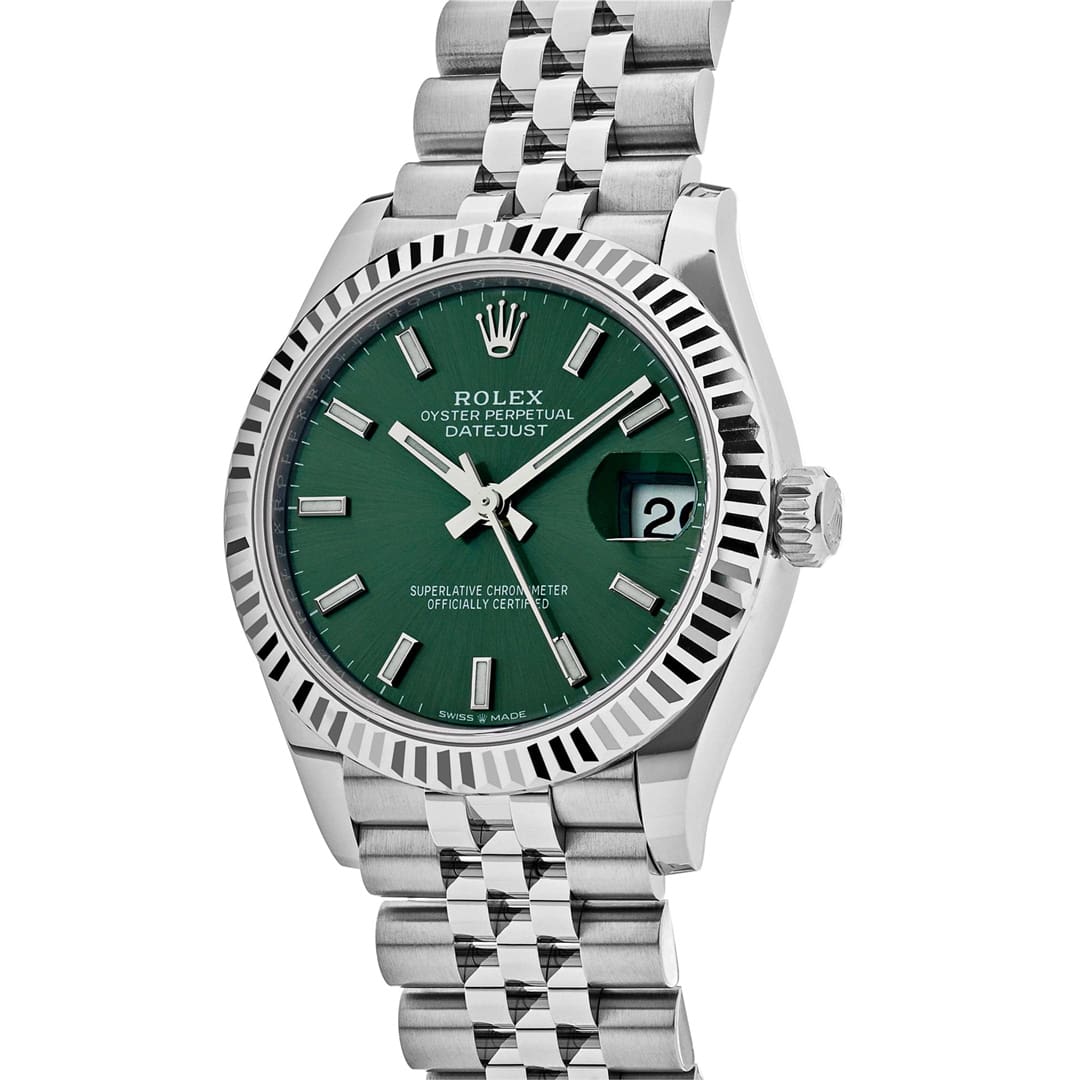 Rolex Datejust 31 278274 ‘Ladies’ Stainless Steel Green Dial (2025)