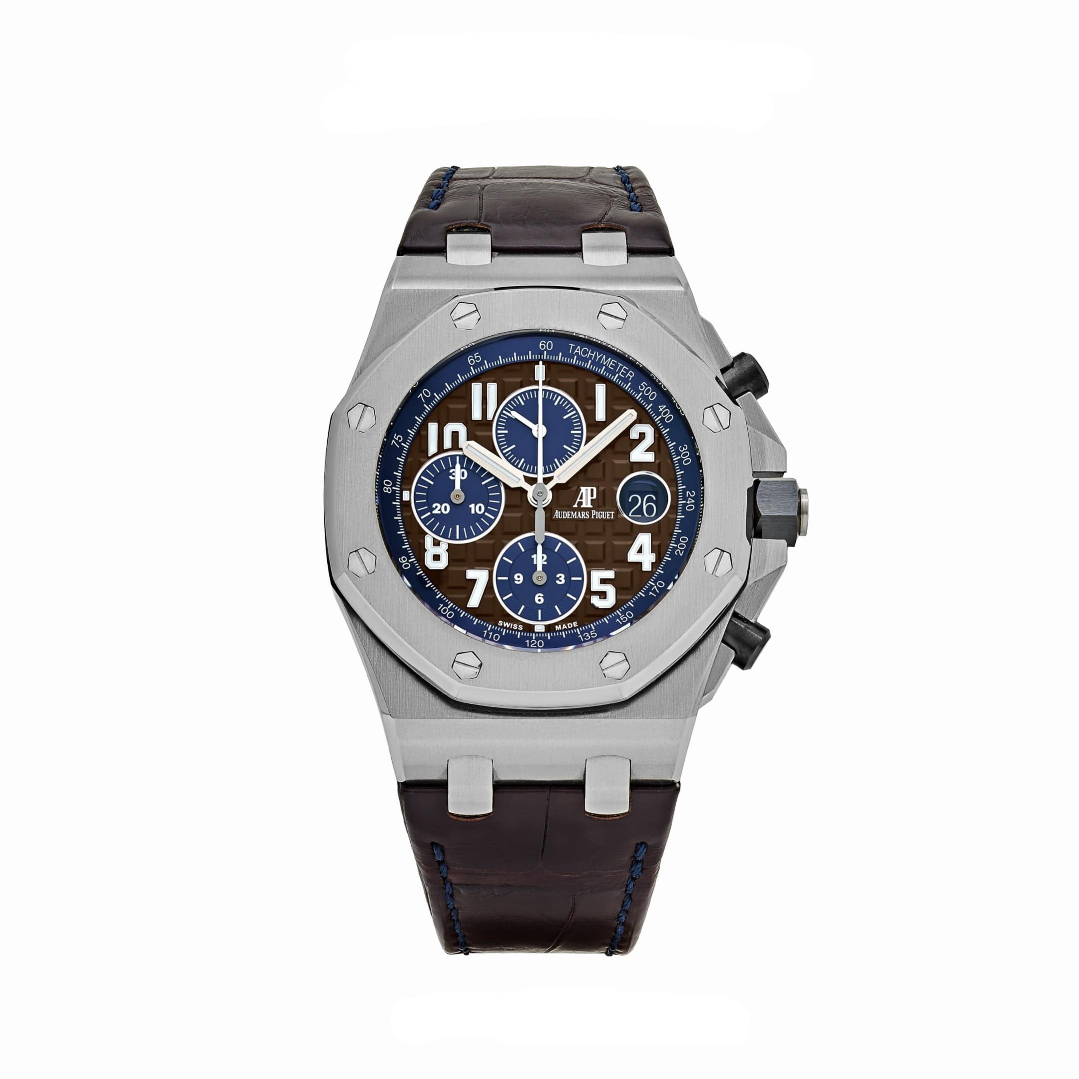 Audemars Piguet Royal Oak Offshore Chronograph 26470ST.OO.A099CR.01.A Selfwinding Stainless Steel Brown Dial
