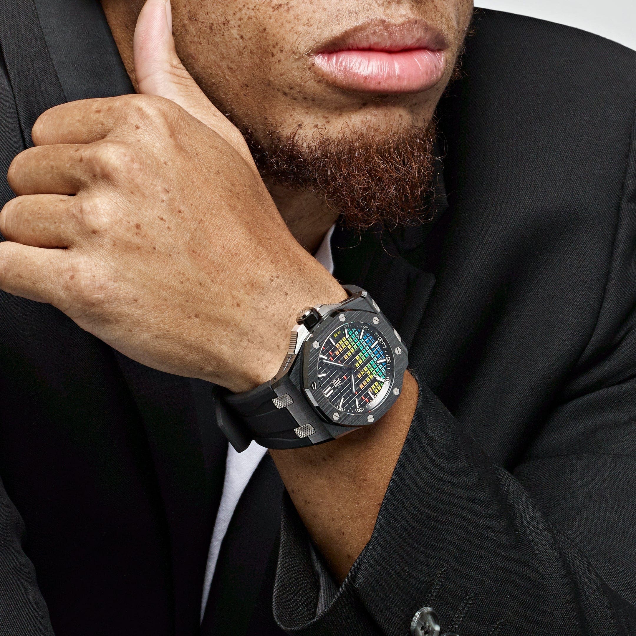 Audemars Piguet Royal Oak Offshore 15600CE.OO.A002CA.01 Selfwinding ‘Music Edition’ Black Ceramic Limited Edition (2024)