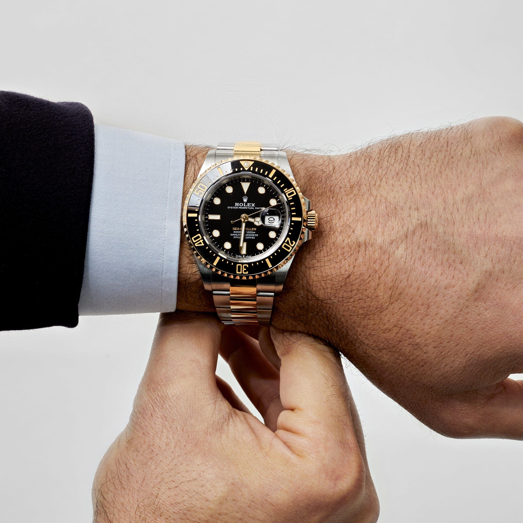 Rolex Sea-Dweller 126603 Stainless Steel Yellow Gold Black Dial (2025)