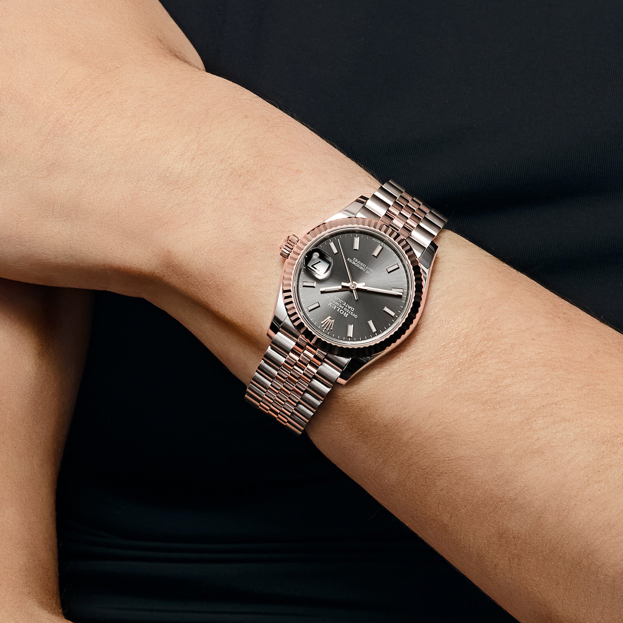 Rolex Datejust 31 278271 ‘Ladies’ Stainless Steel Rose Gold Slate Dial (2025)