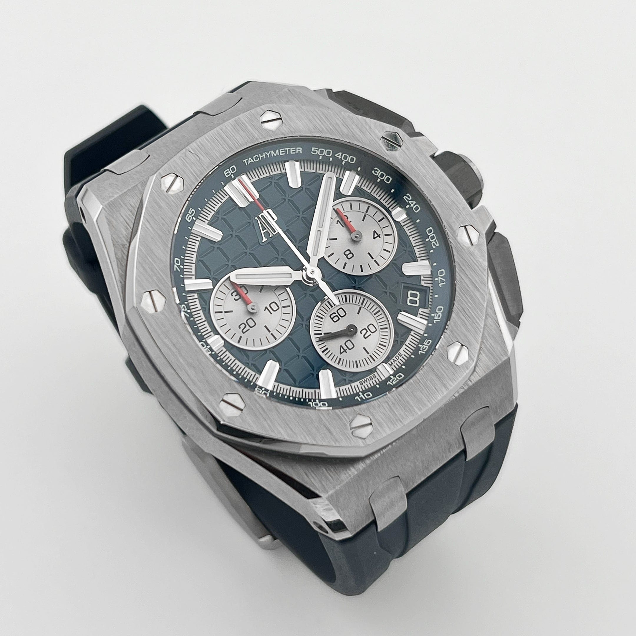 Audemars Piguet Royal Oak Offshore 26420TI.OO.A027CA.01 Chronograph Titanium Blue Dial
