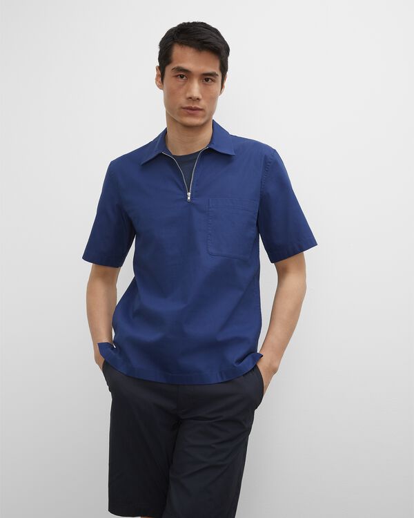 club monaco popover pocket shirt