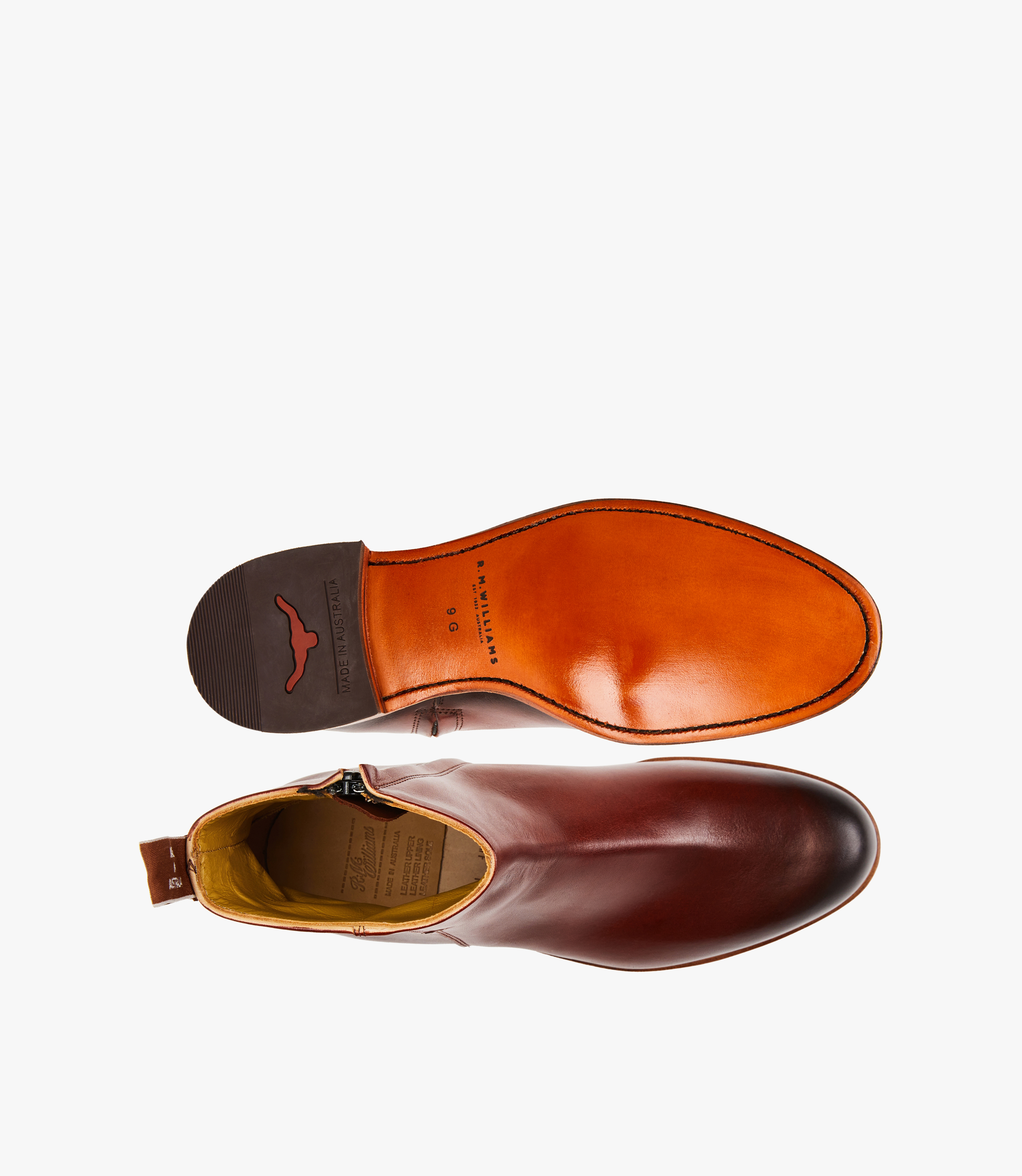 R.M.Williams Burnished Balmoral Boot