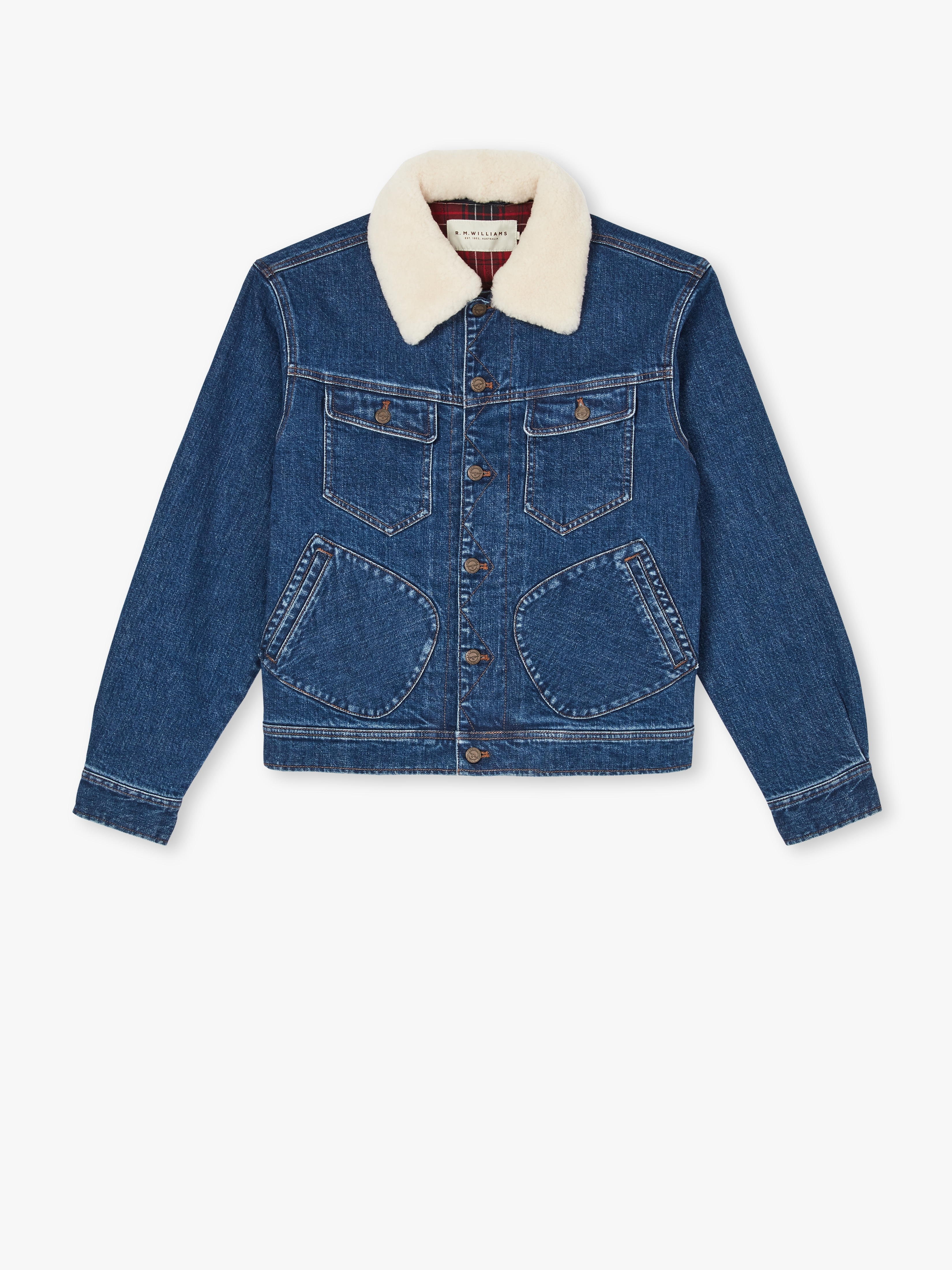 R.M.Williams Classic Denim Rider Jacket