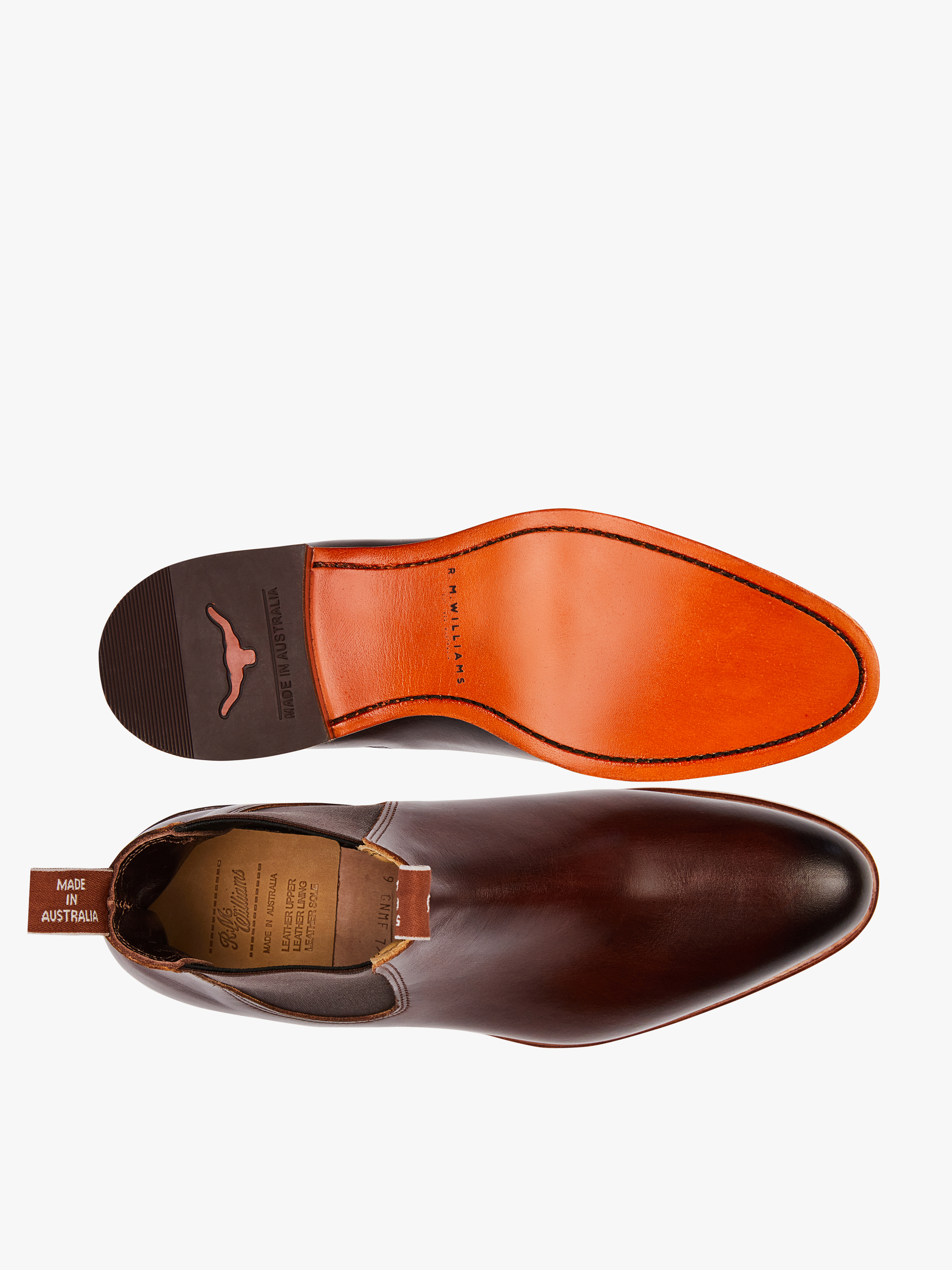 R.M.Williams Burnished Macquarie Boot