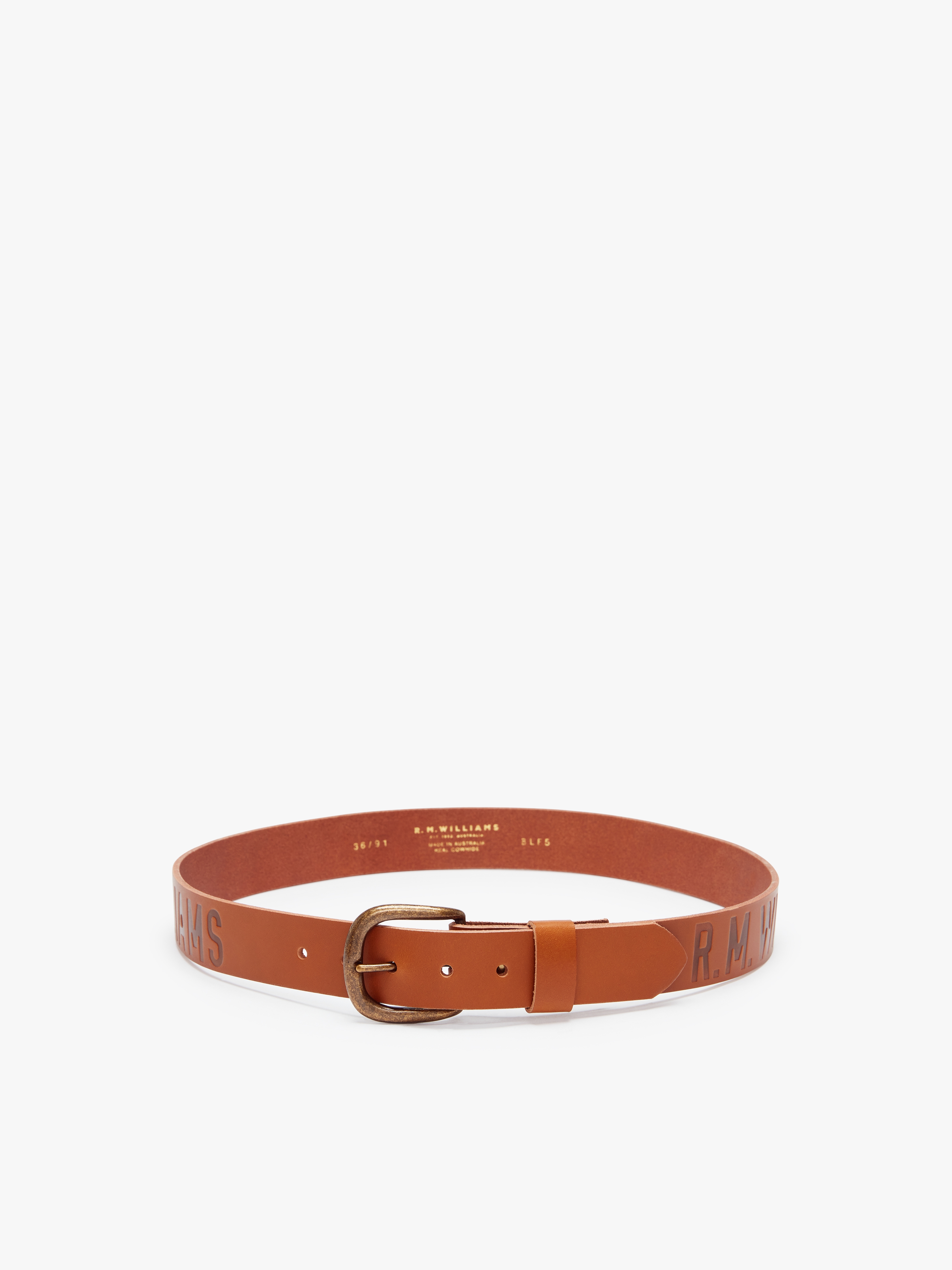 R.M.Williams Stone Hut Belt