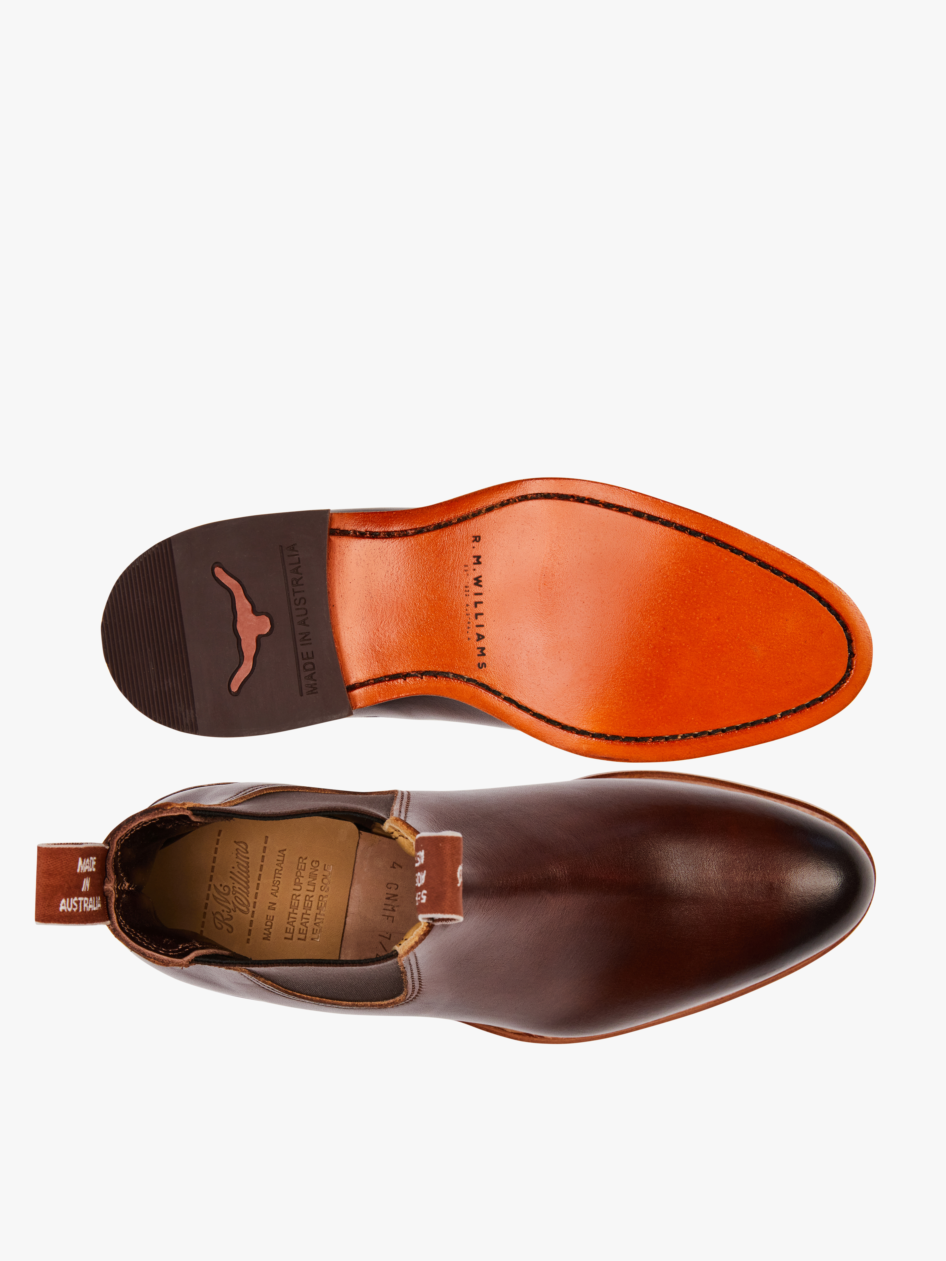 R.M.Williams Burnished Macquarie Boot