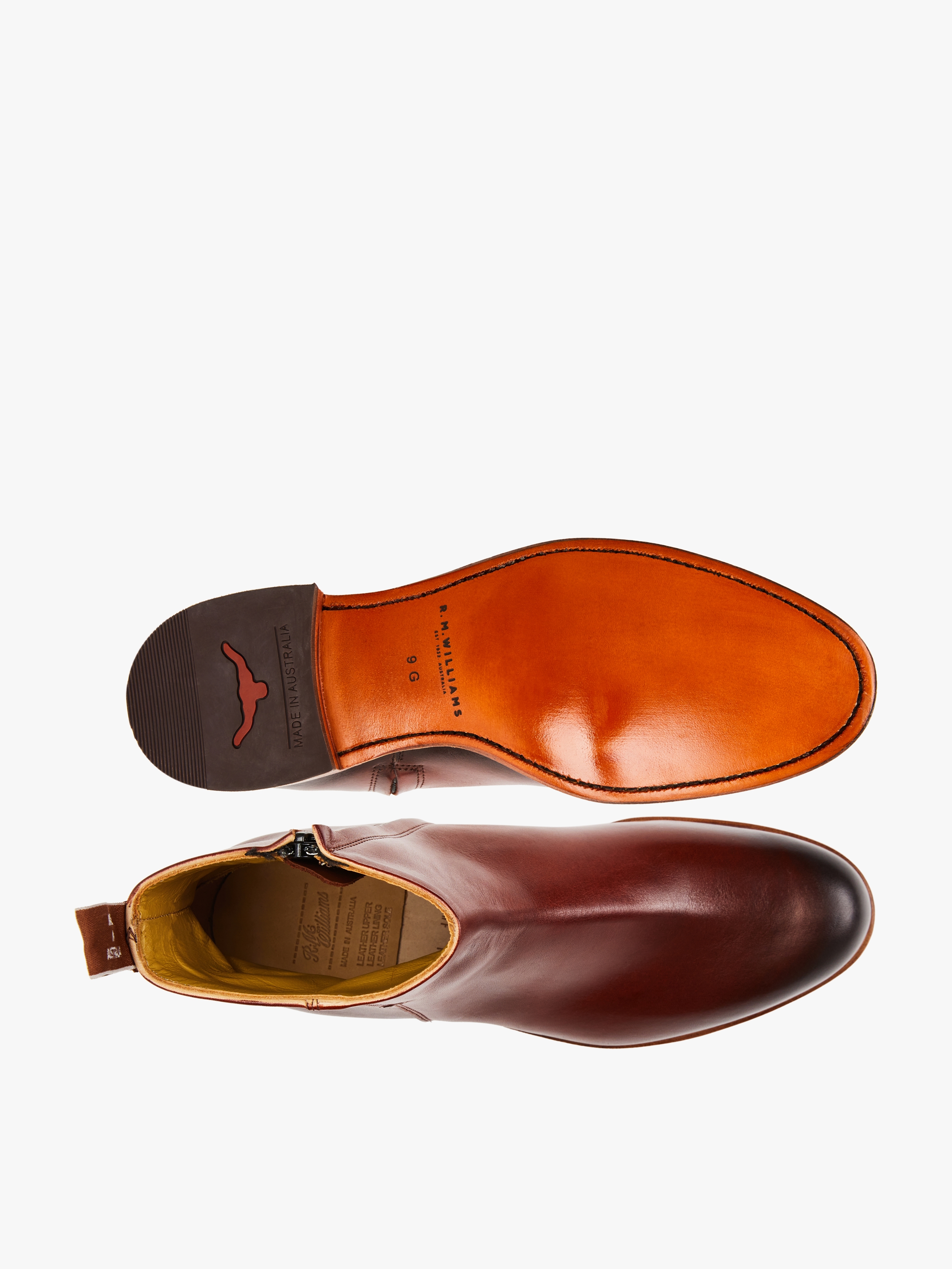 R.M.Williams Burnished Balmoral Boot