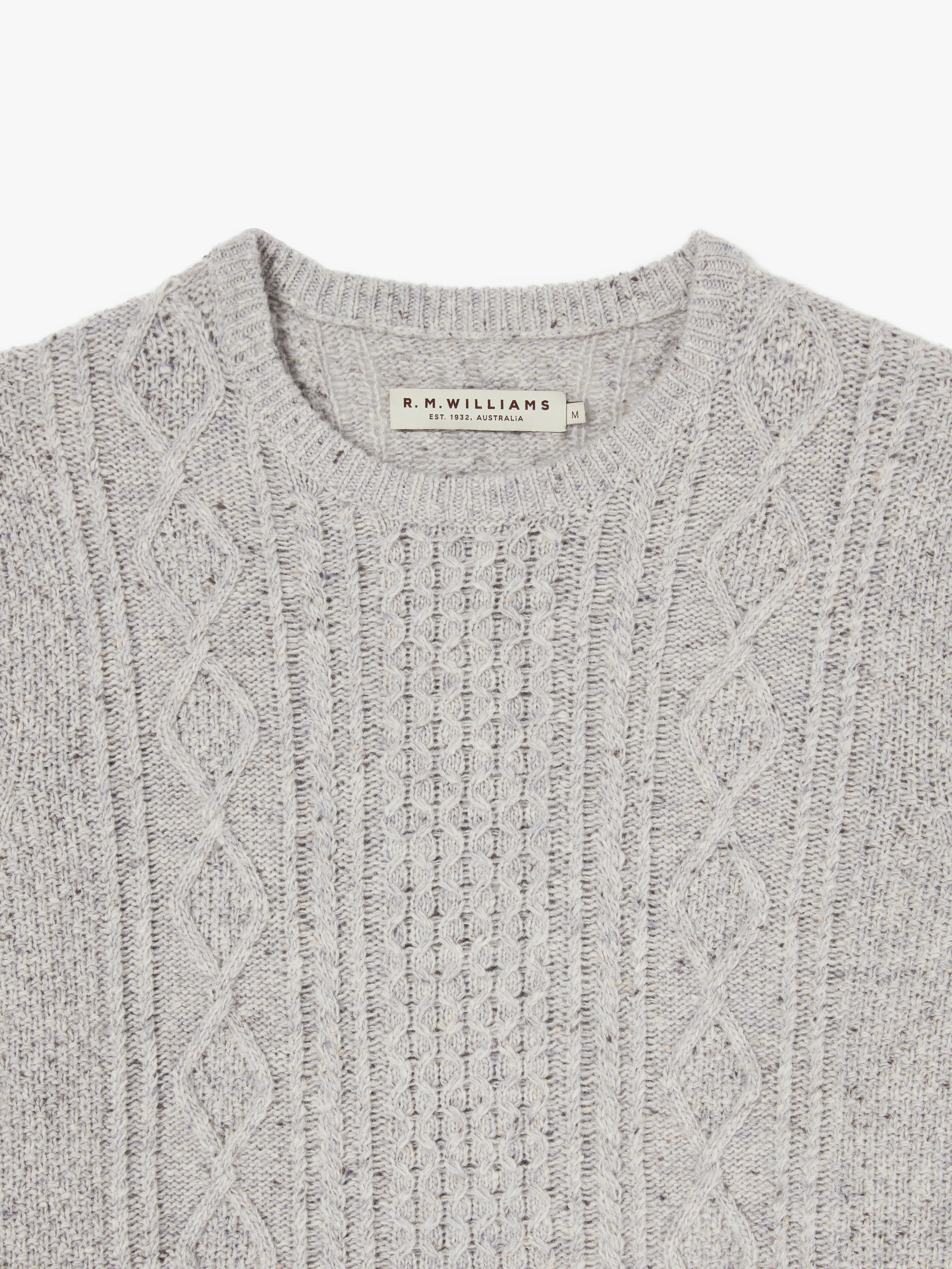 R.M.Williams Bulla Cable Sweater