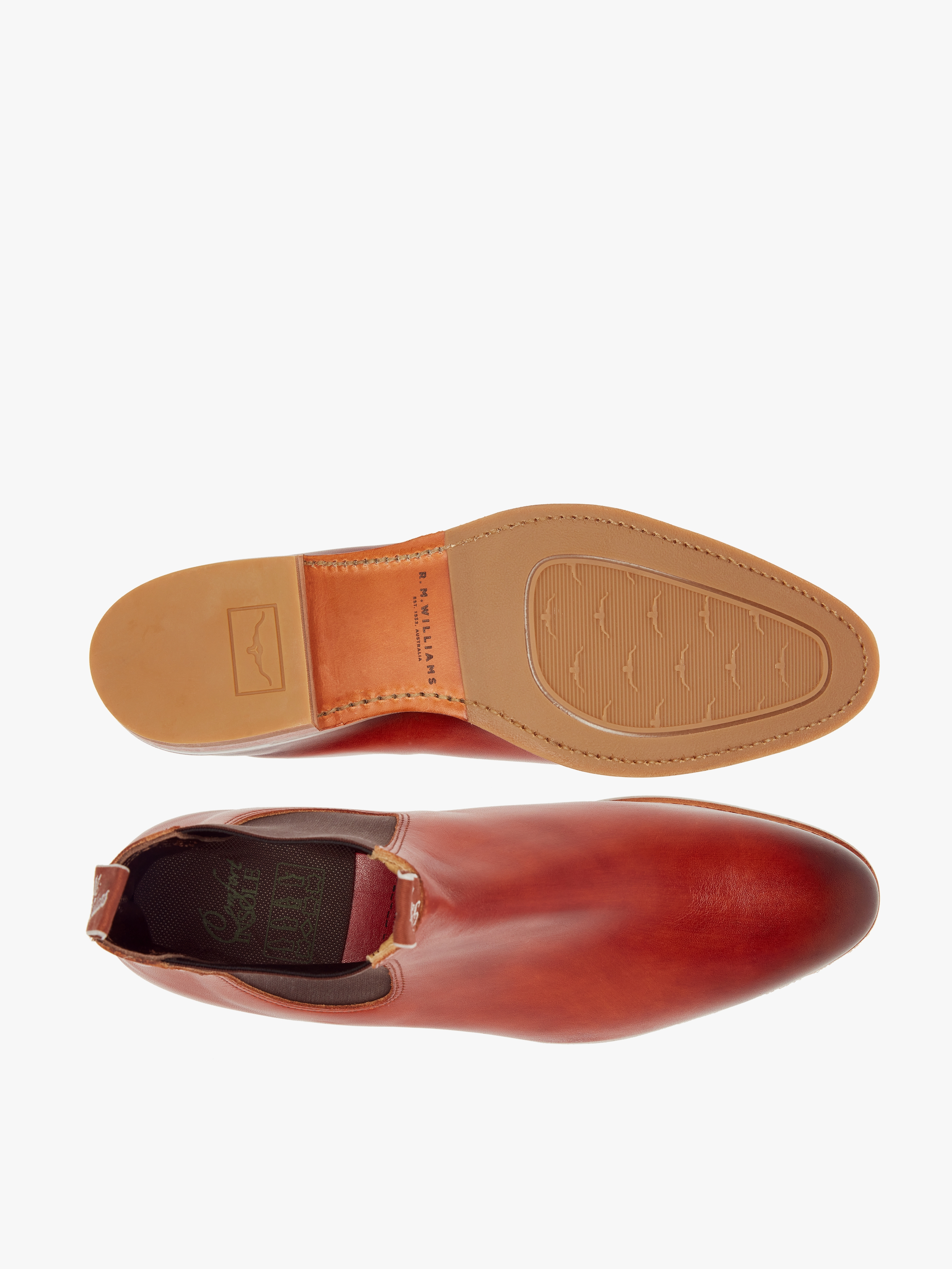 R.M.Williams Burnished Macquarie Boot