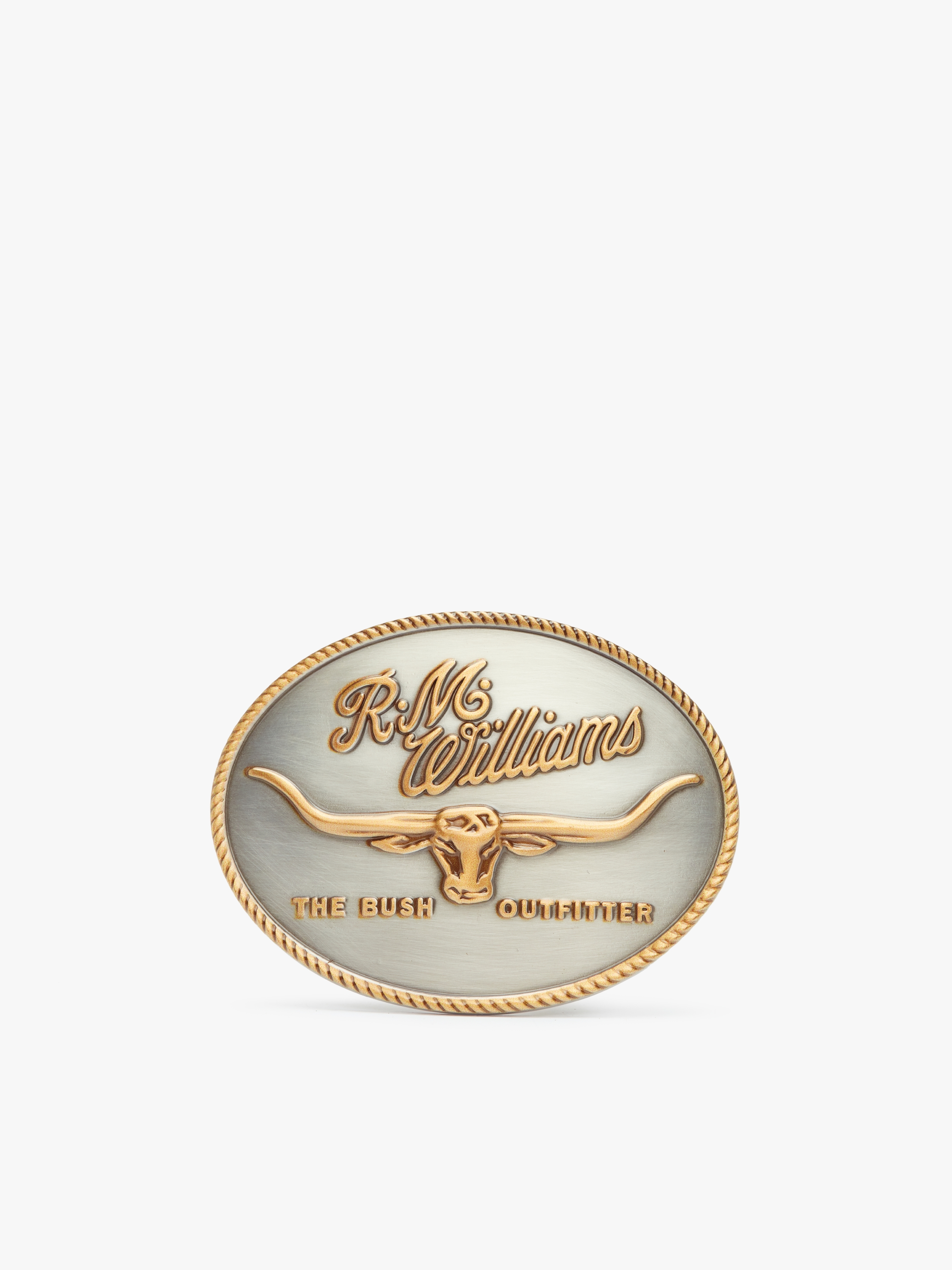 R.M.Williams R.M.Williams Logo Buckle
