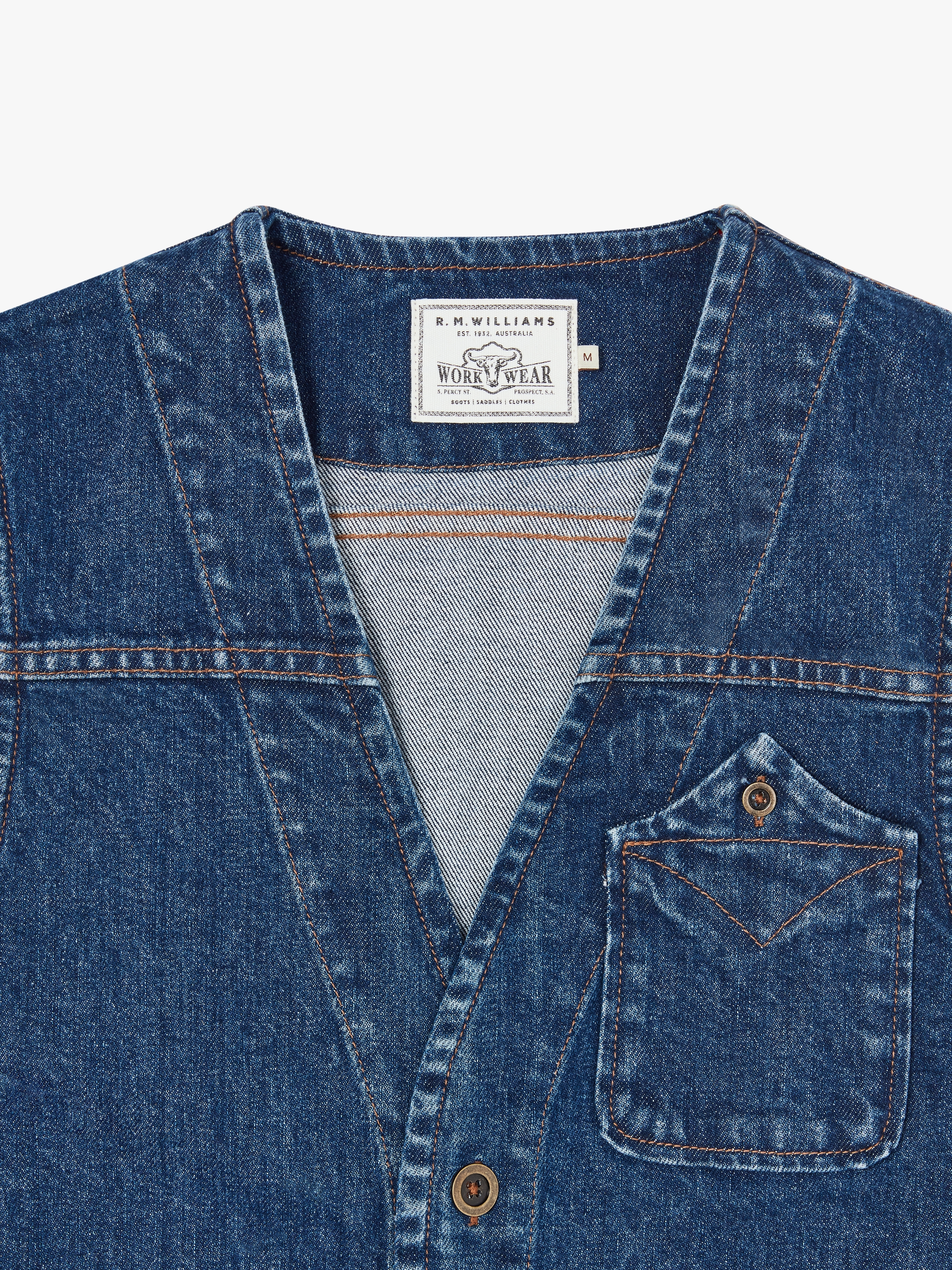 R.M.Williams Katanning Worker Vest