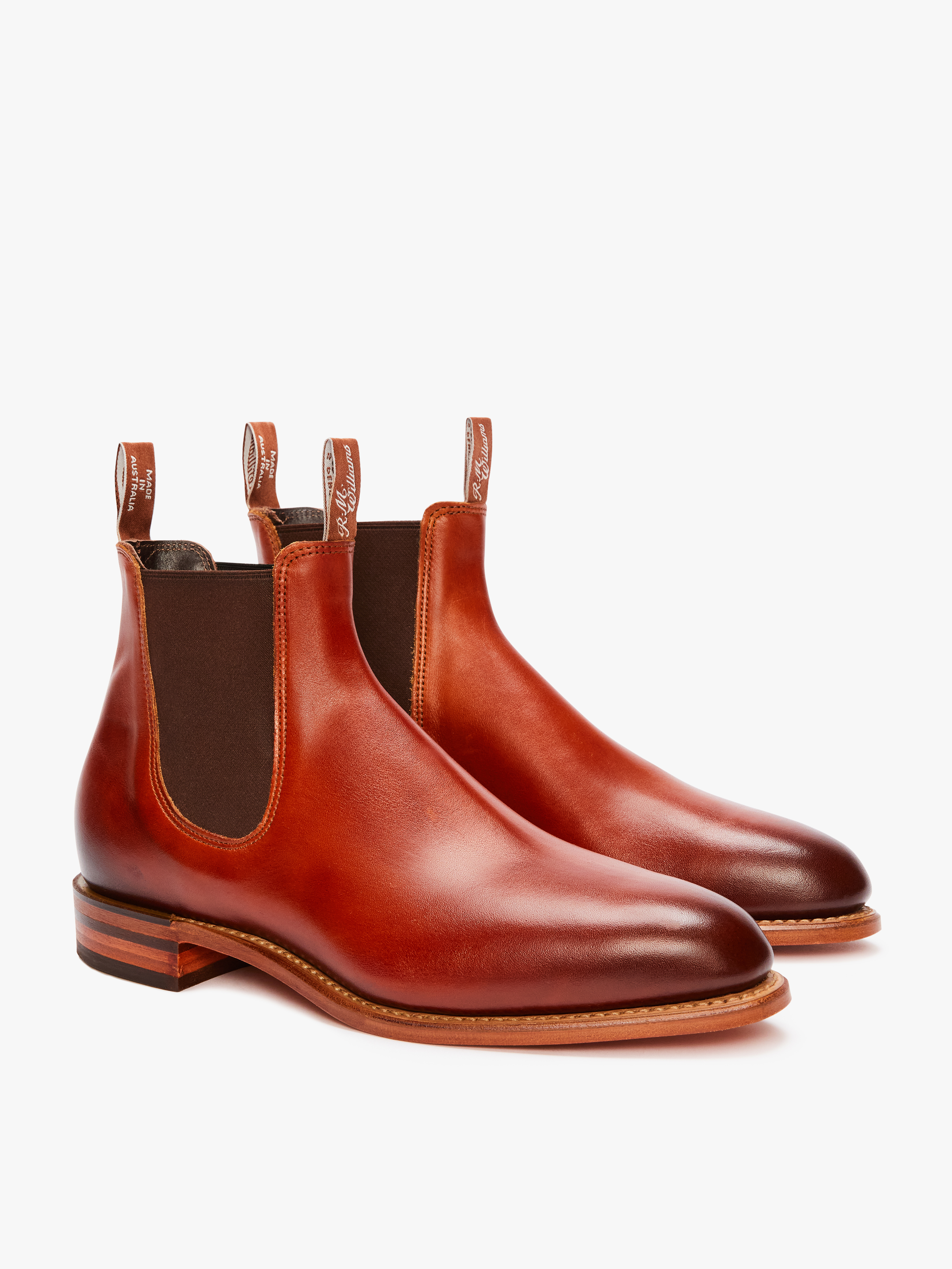 R.M.Williams Burnished Macquarie Boot