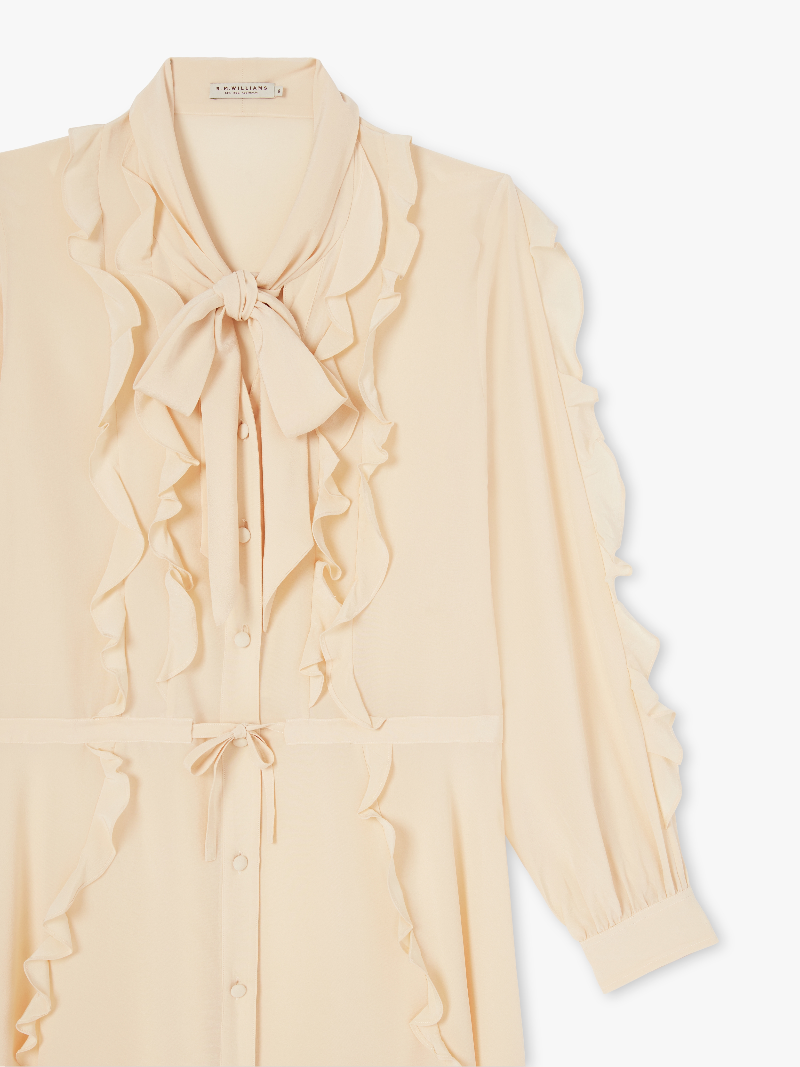 R.M.Williams Mallala Bow Neck Dress