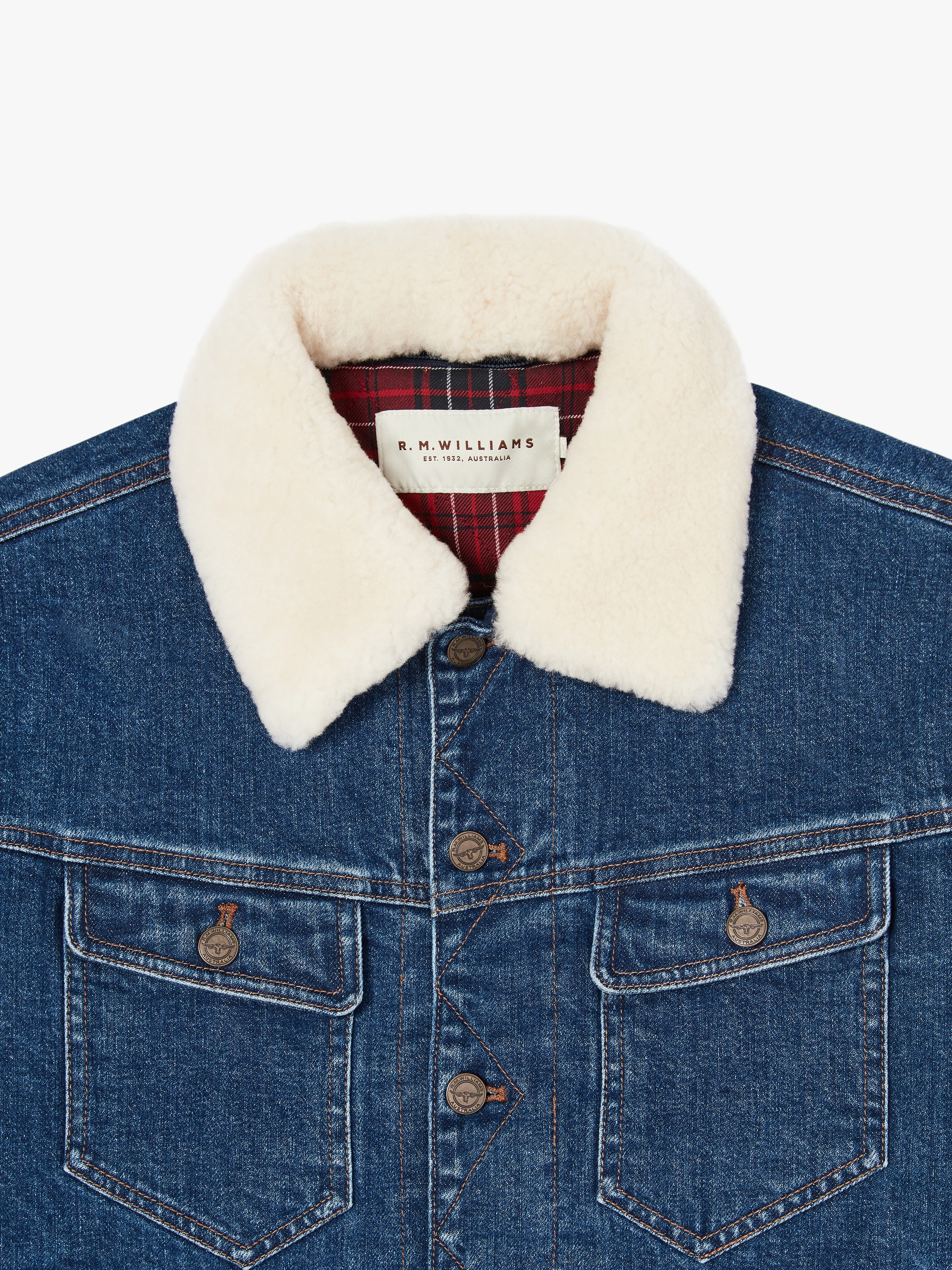 R.M.Williams Classic Denim Rider Jacket