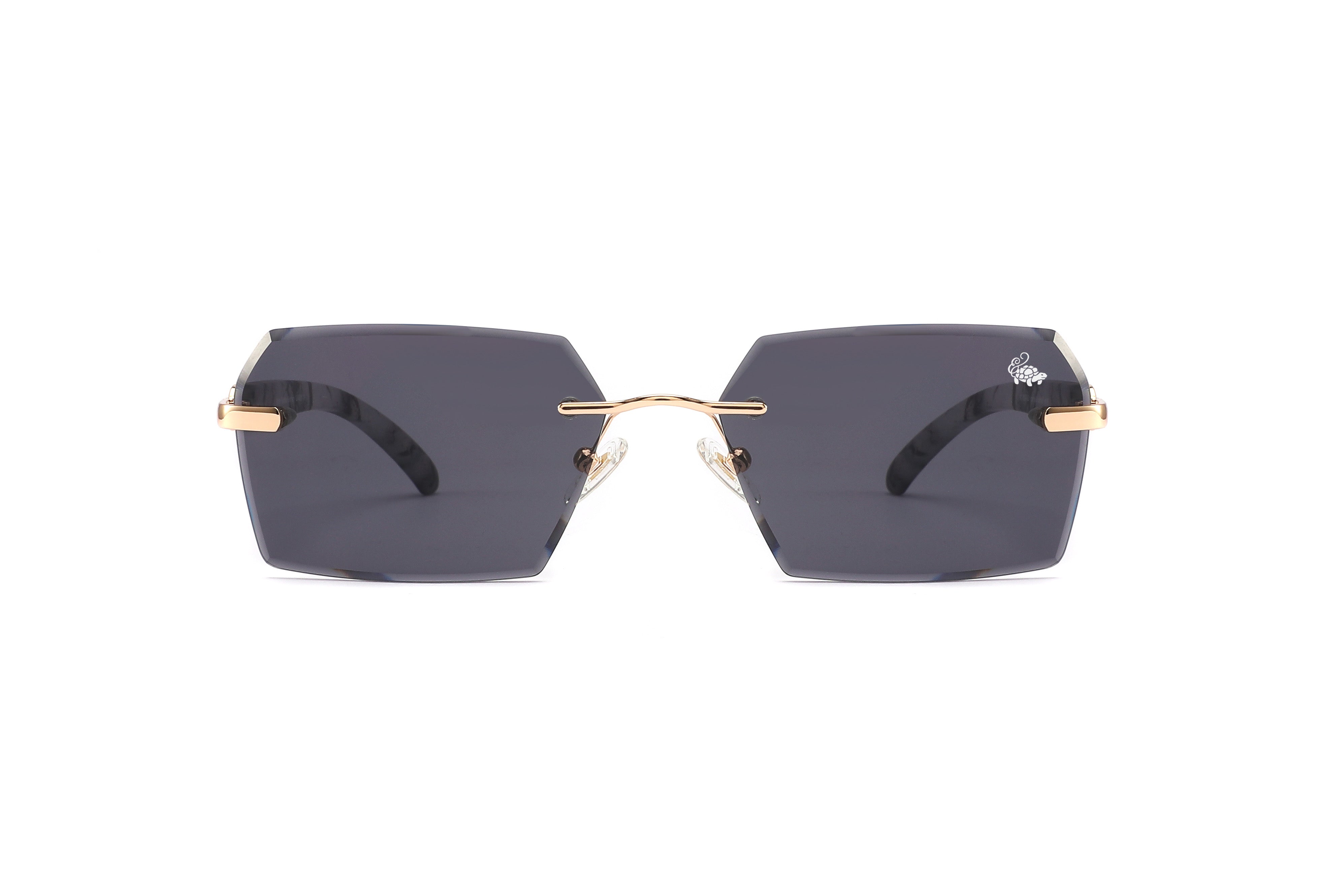 Kennedy White Marble | Black