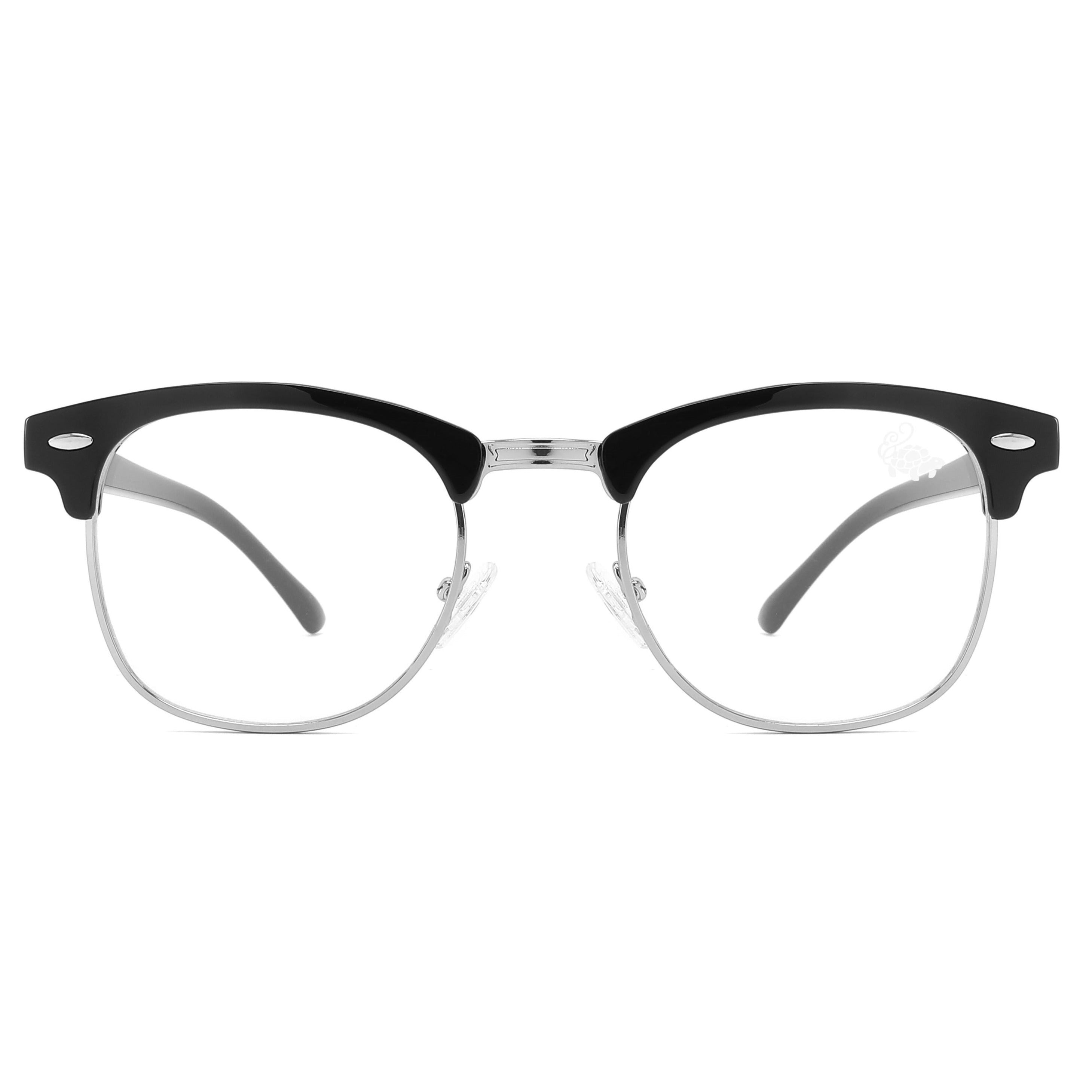 Clubmaster Gloss Black | Anti Blue