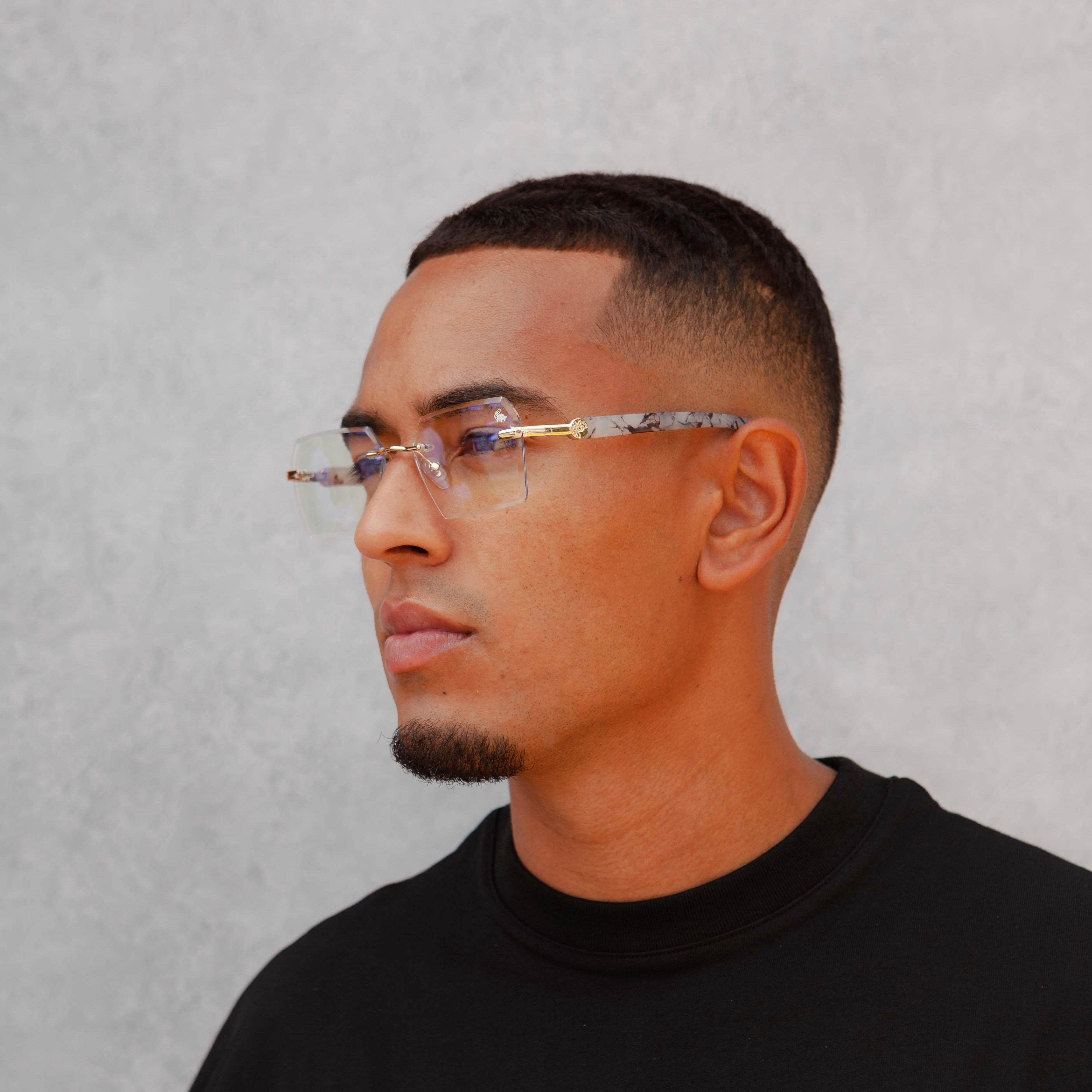 Kennedy White Marble | Anti Blue