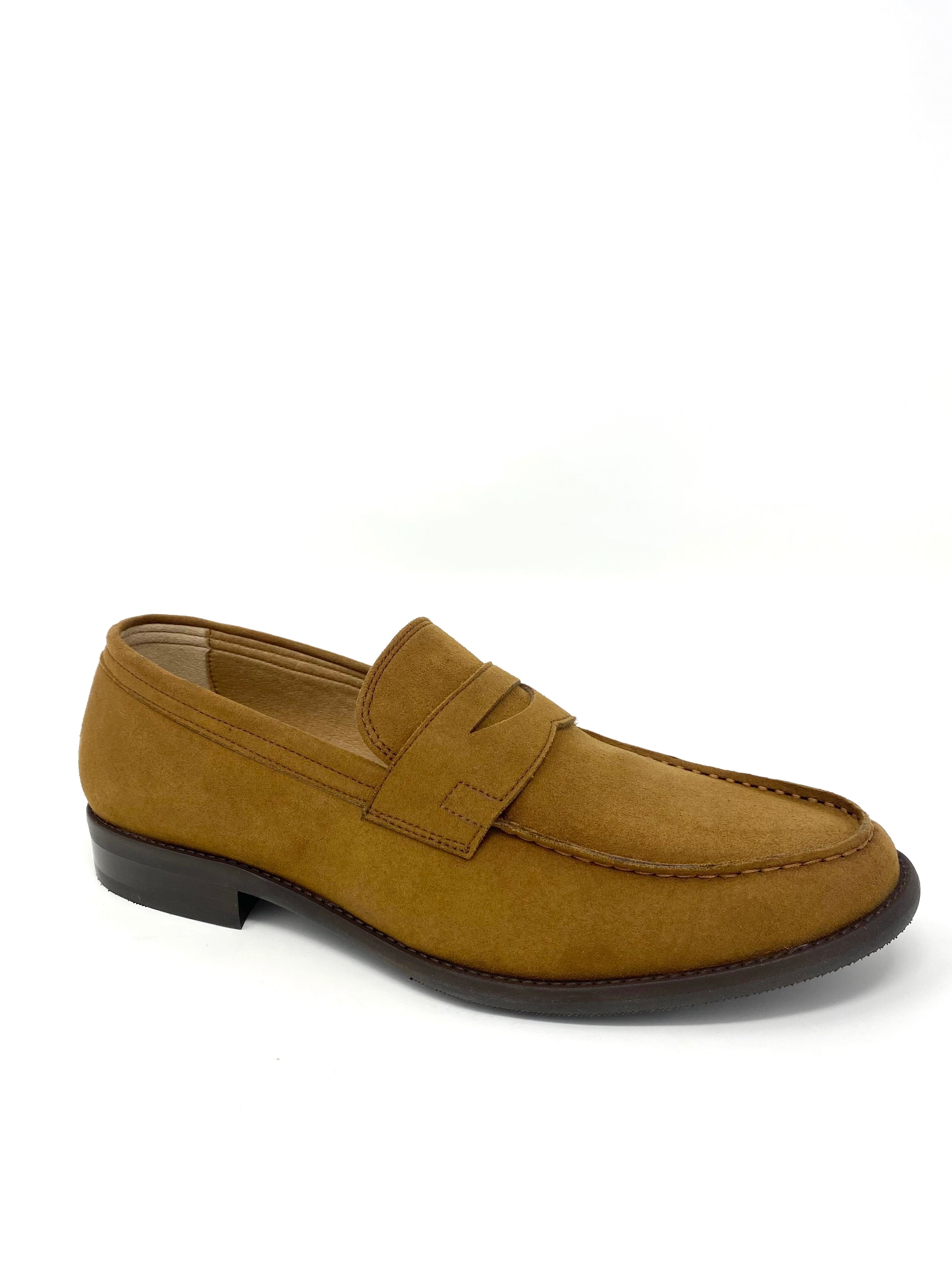 Anthony Loafer in Tan Suede