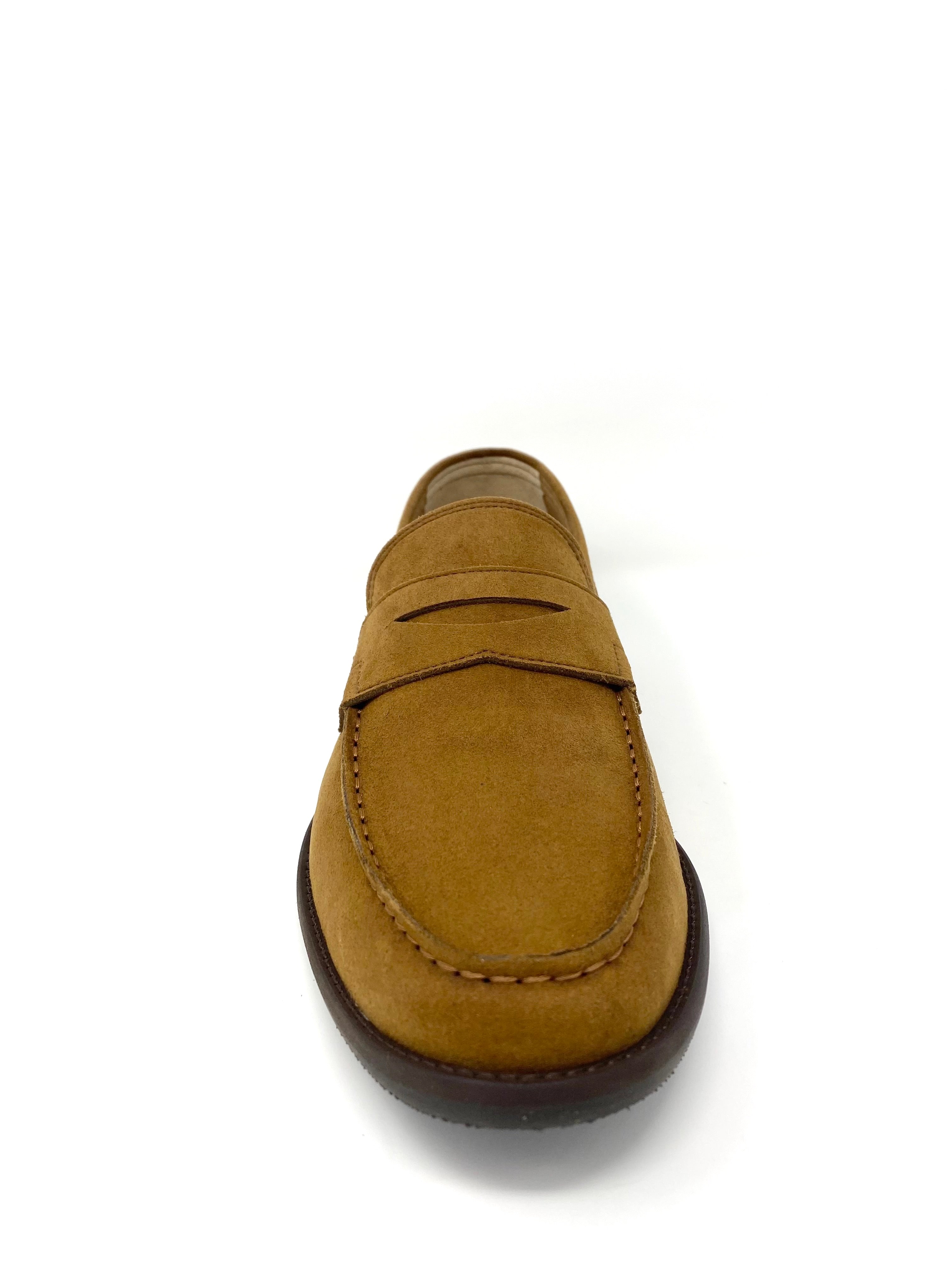 Anthony Loafer in Tan Suede