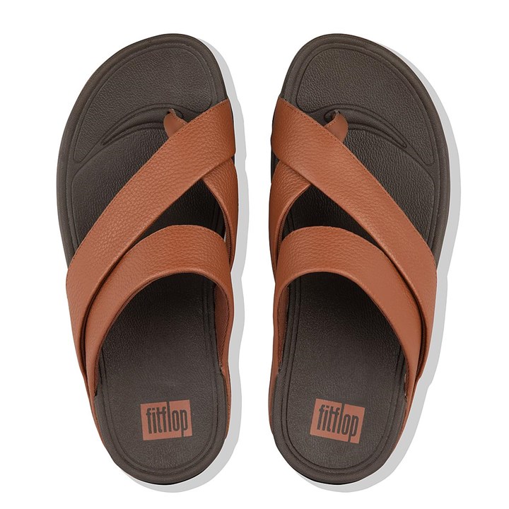 Fitflop Sling Leather Toe-Post Sandals